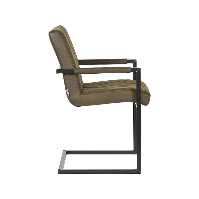 LABEL51 Eetkamerstoel Denmark – Microfiber Bekleding – Modern en trendy