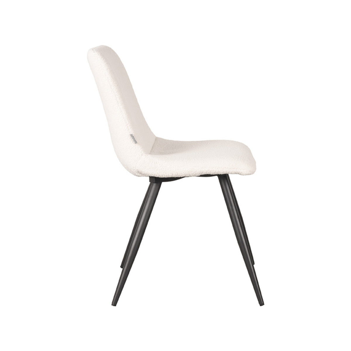 LABEL51 Eetkamerstoel Jep – Zachte Teddy Bekleding