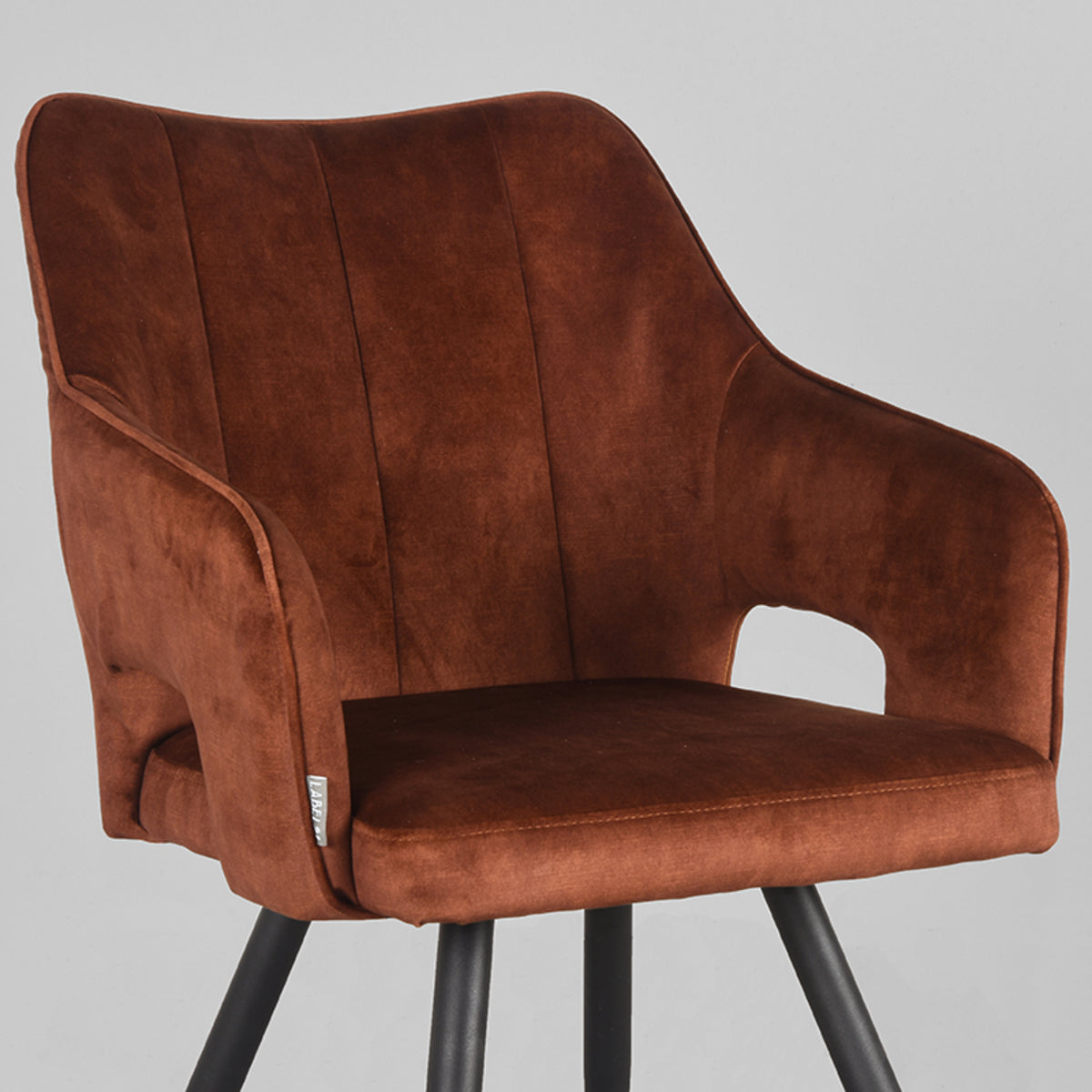 LABEL51 Eetkamerstoel Noud - Velours