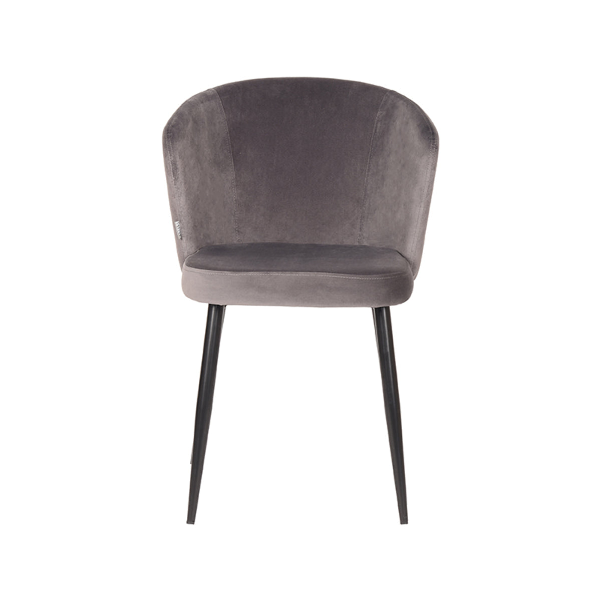 LABEL51 Eetkamerstoel Wave – Zachte Fluwelen Bekleding & Tijdloze Uitstraling