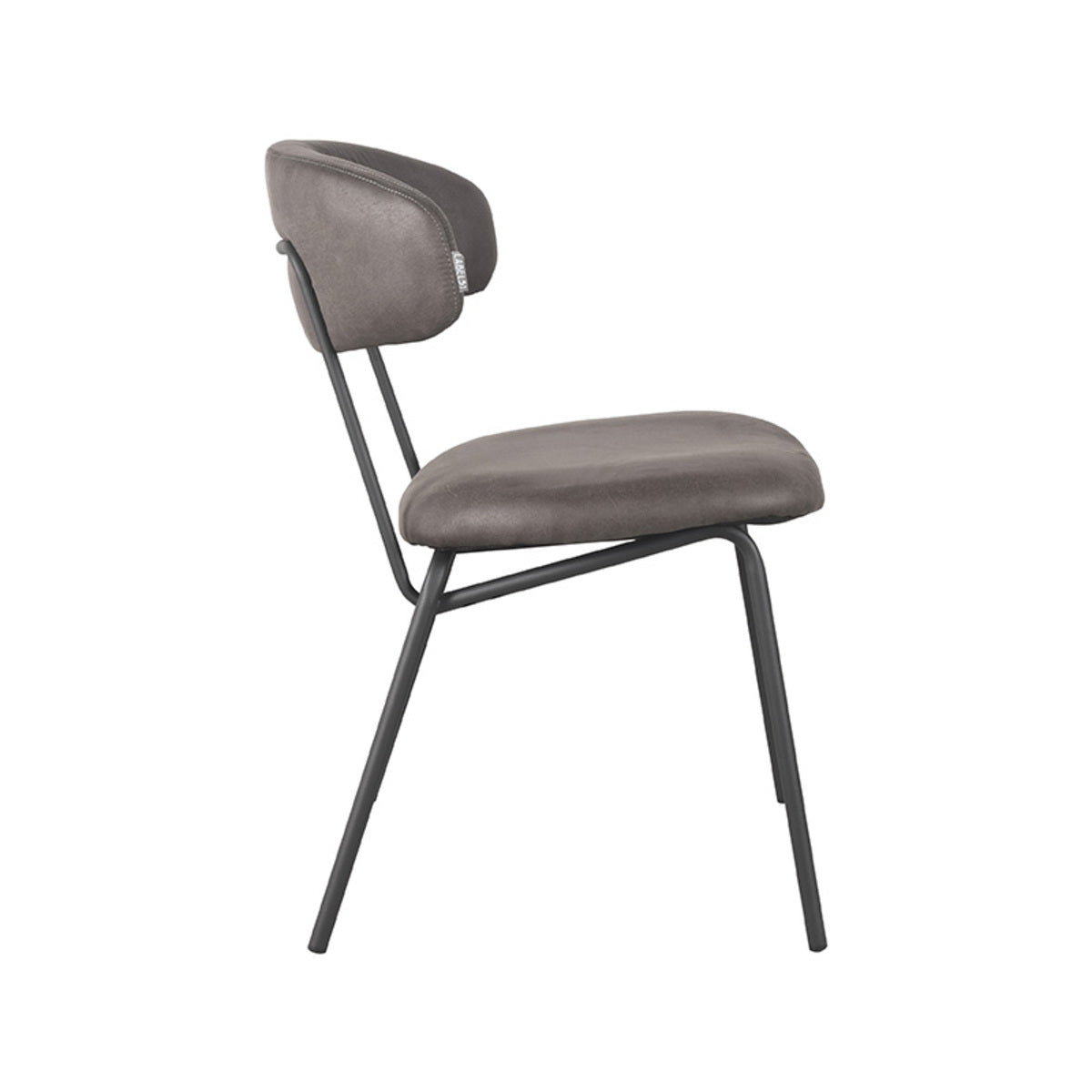 LABEL51 Eetkamerstoel Zack – Warme Microfiber Look – Comfort & Design