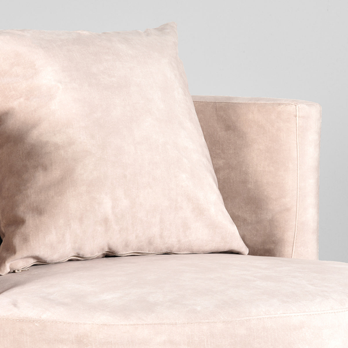 LABEL51 Fauteuil Evy - Velours - 90 cm