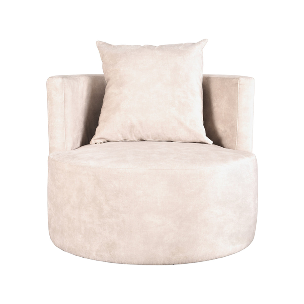 LABEL51 Fauteuil Evy - Velours - 90 cm