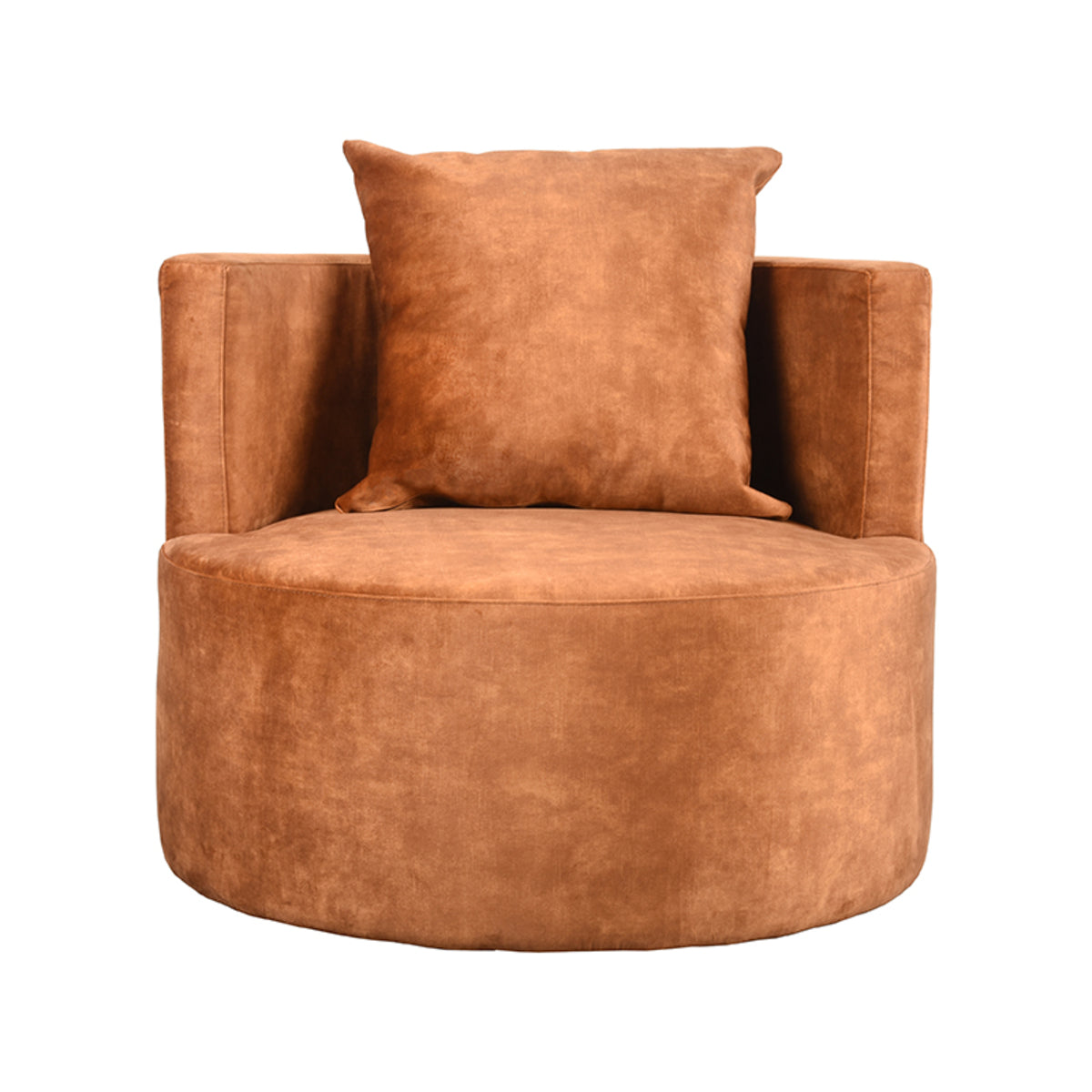 LABEL51 Fauteuil Evy - Velours - 90 cm