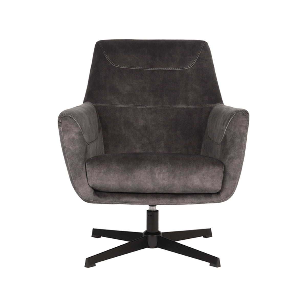 LABEL51 Fauteuil Toby – Trendy Velours – Chic Design