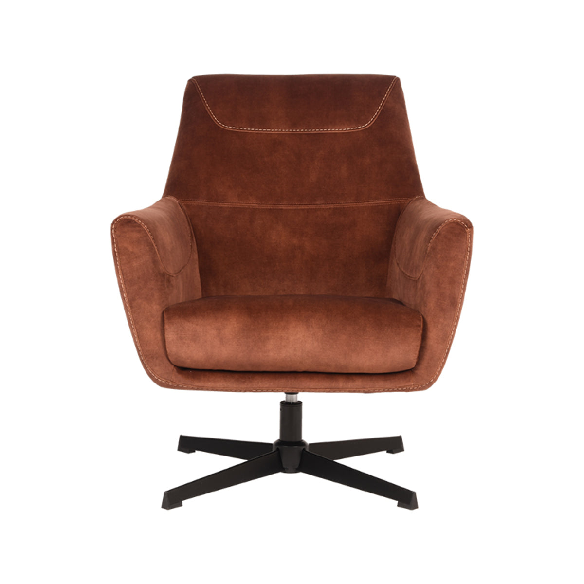 LABEL51 Fauteuil Toby – Trendy Velours – Chic Design