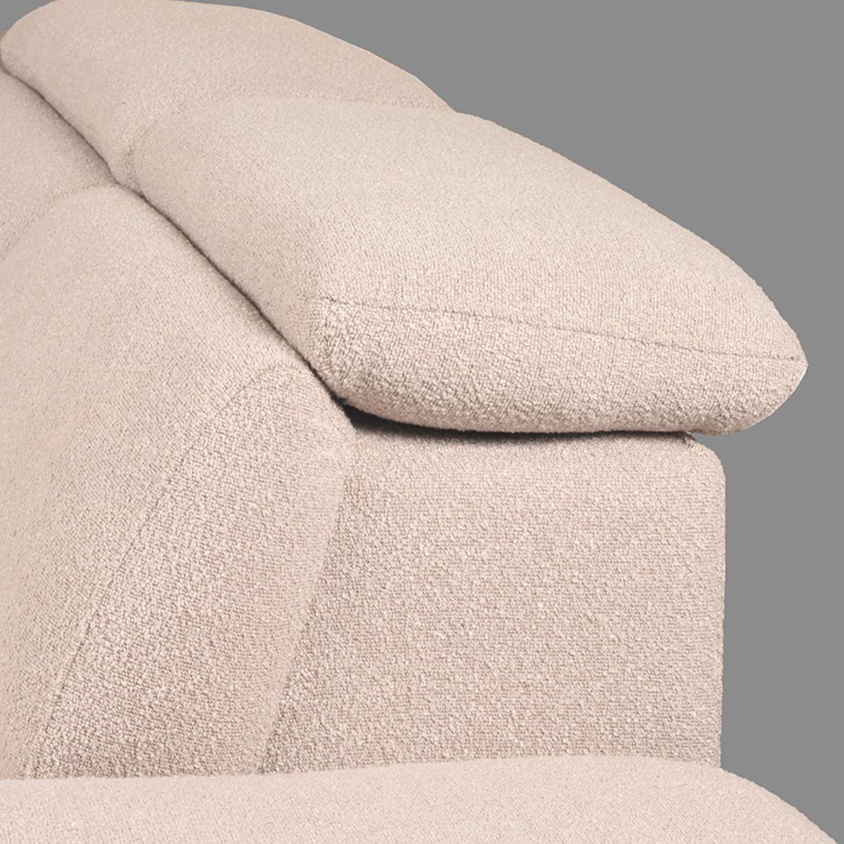 LABEL51 Hoekbank Livordo - Naturel - Boucle - Rechts