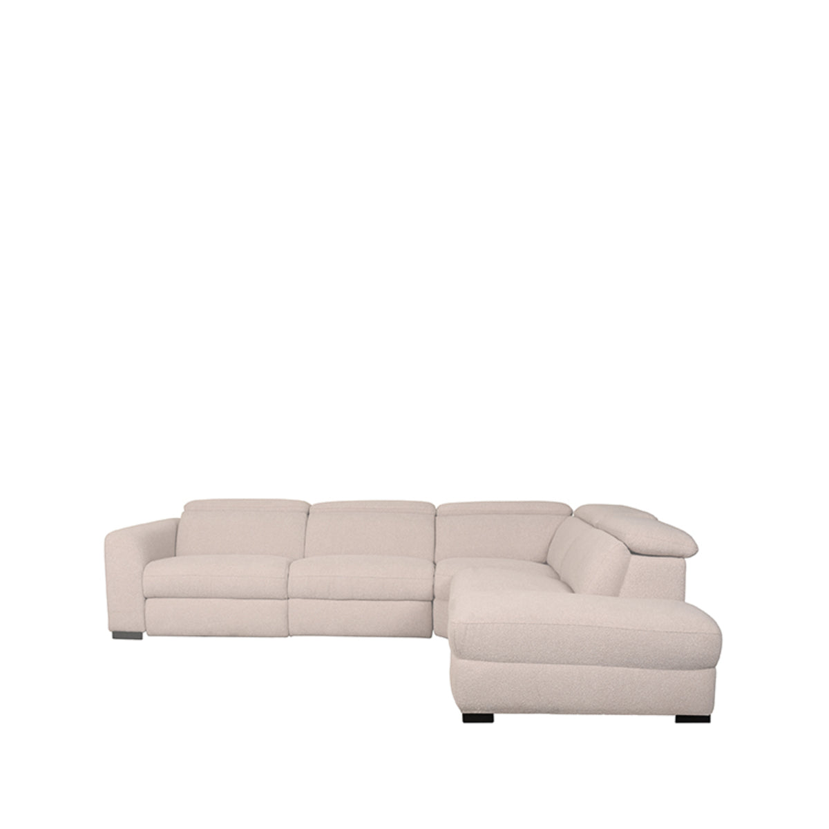 LABEL51 Hoekbank Livordo - Naturel - Boucle - Rechts