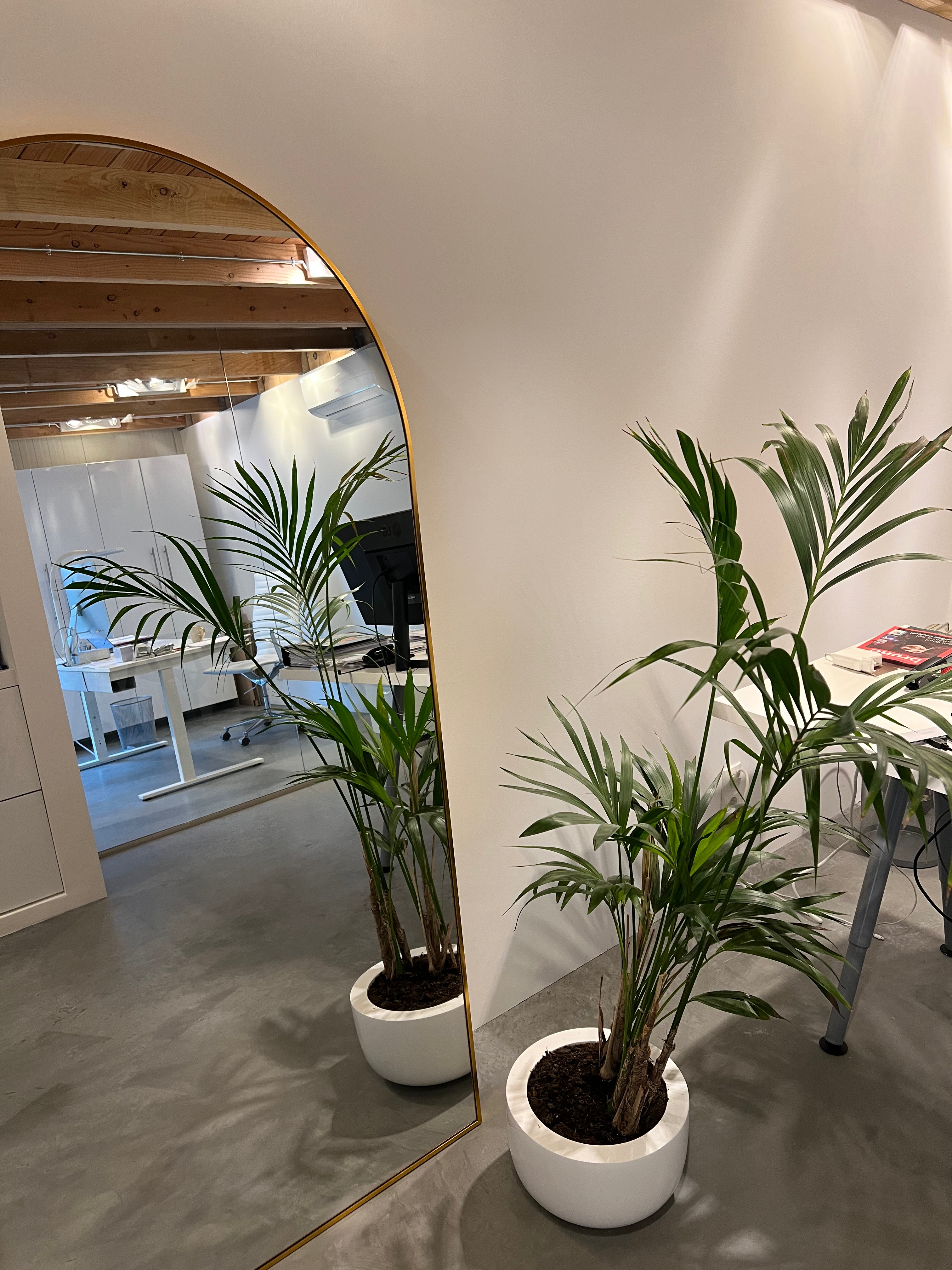 Desido Grote Boogspiegel Liv in koper – 90x180 cm