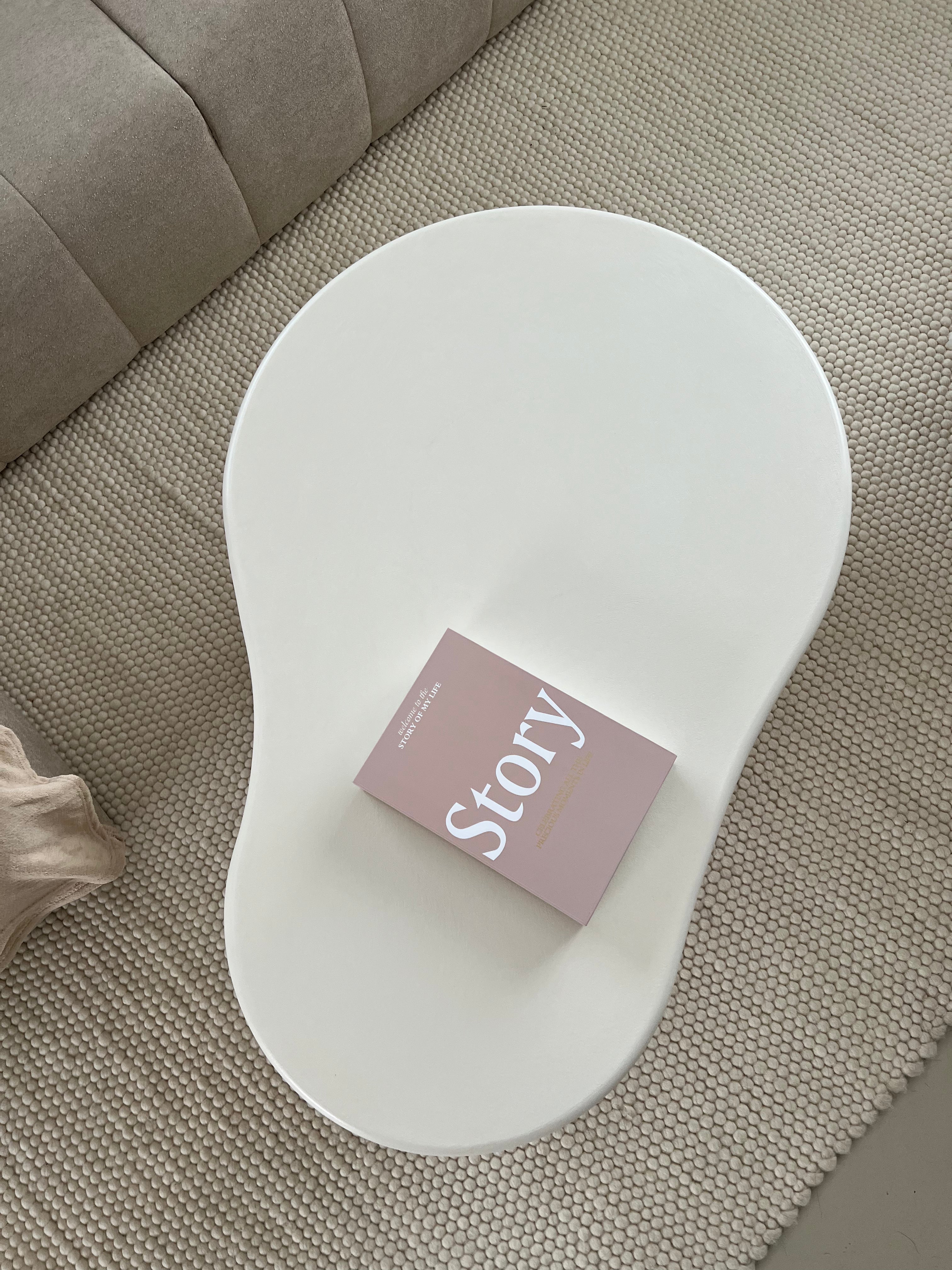 Palmera Salontafel – Cement Look – Lichtgrijs – 120x80x35 cm