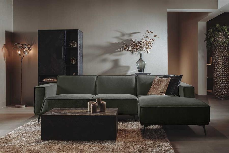 Tower Living Hoekbank Leeds – 2,5-Zits met Chaise Longue Rechts – City Collection