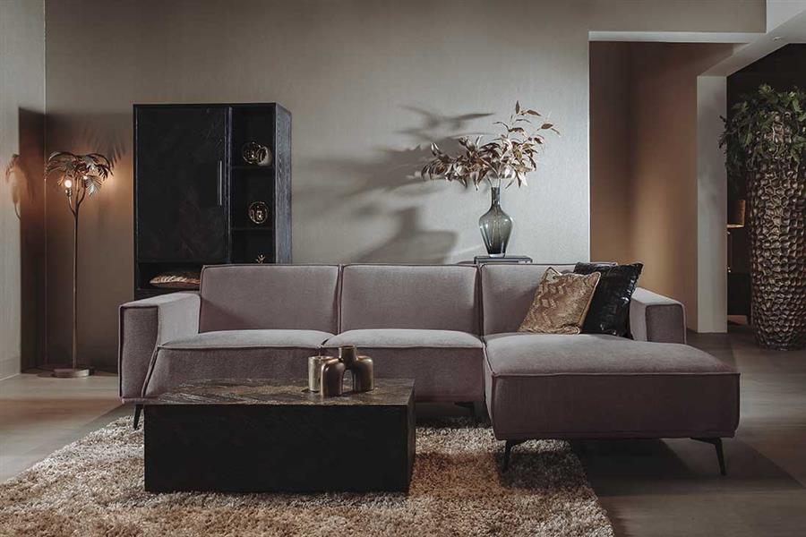 Tower Living Hoekbank Leeds – 2,5-Zits met Chaise Longue Rechts – City Collection