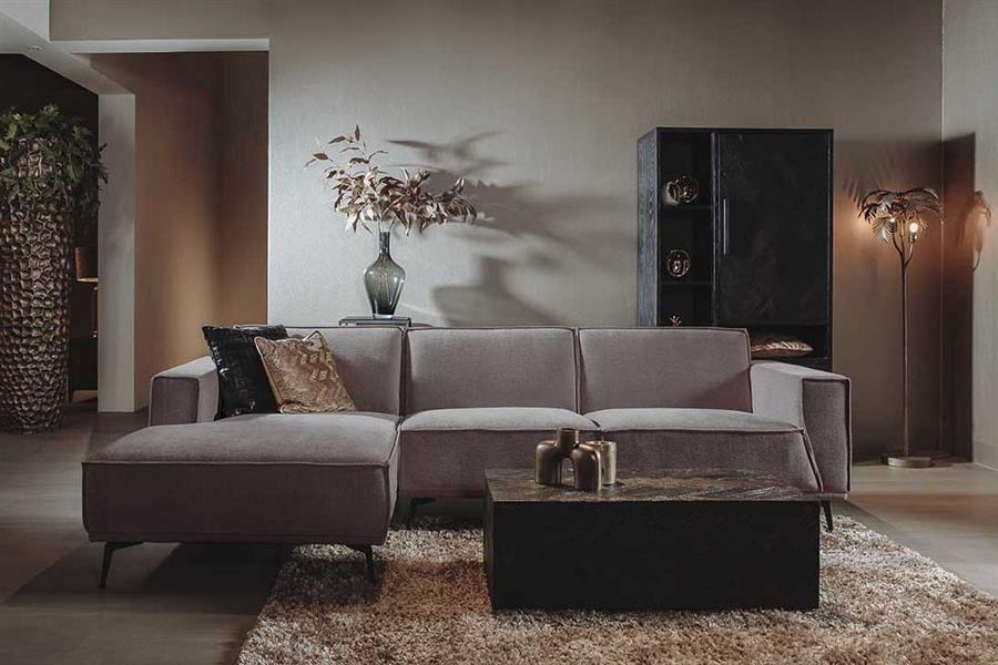 Tower Living Hoekbank Leeds – 2,5-Zits met Chaise Longue Links