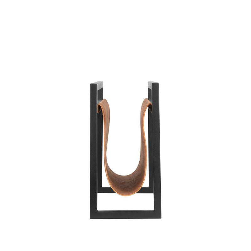 LABEL51 Magazinehouder - Cognac - Leder