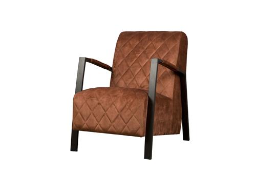 Tower Living Fauteuil Villa – Adore Stof – Retro & Industrieel