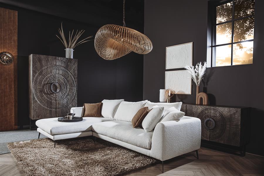 Tower Living Hoekbank Nottingham – 2,5-Zits met Chaise Longue Links – Copenhagen Collection