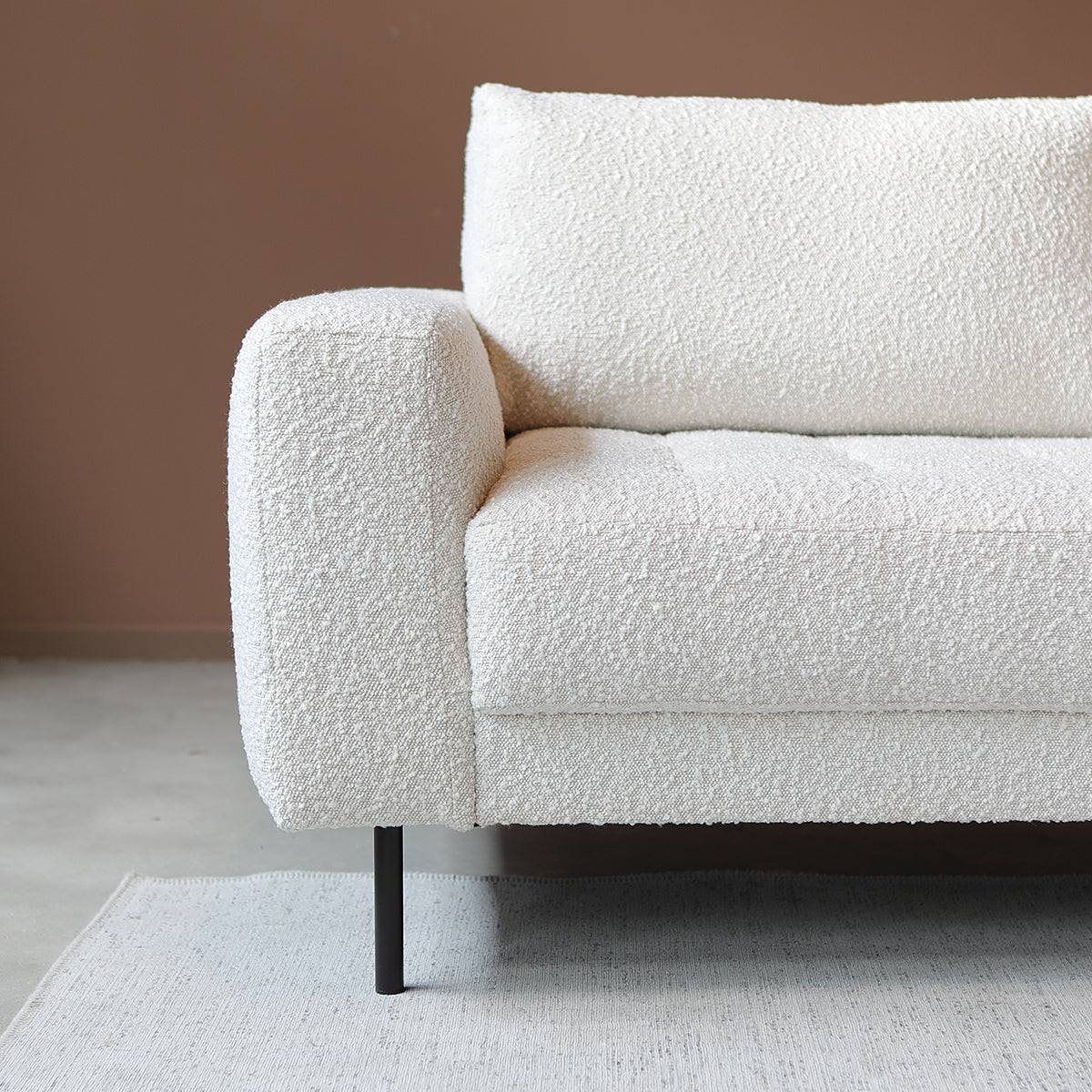 PEPP interiors OREO met chaise longue rechts - Legend 2 Natural