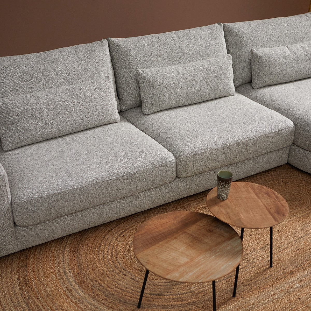 PEPP interiors COMO met ronde chaise longue rechts - Puente 09