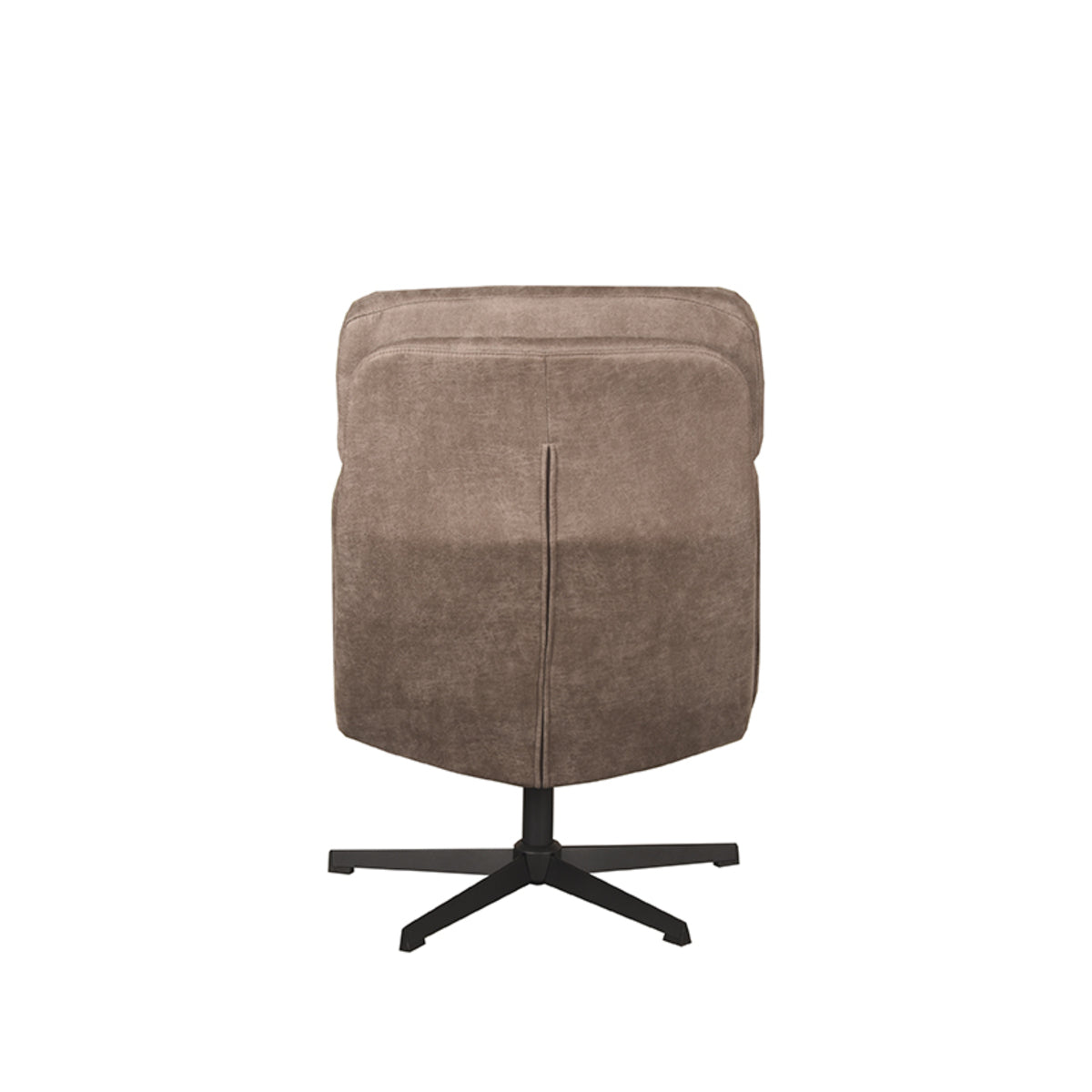LABEL51 Fauteuil Alvar – Bouclé Stof Incl. Hocker – Stijlvol & Comfortabel