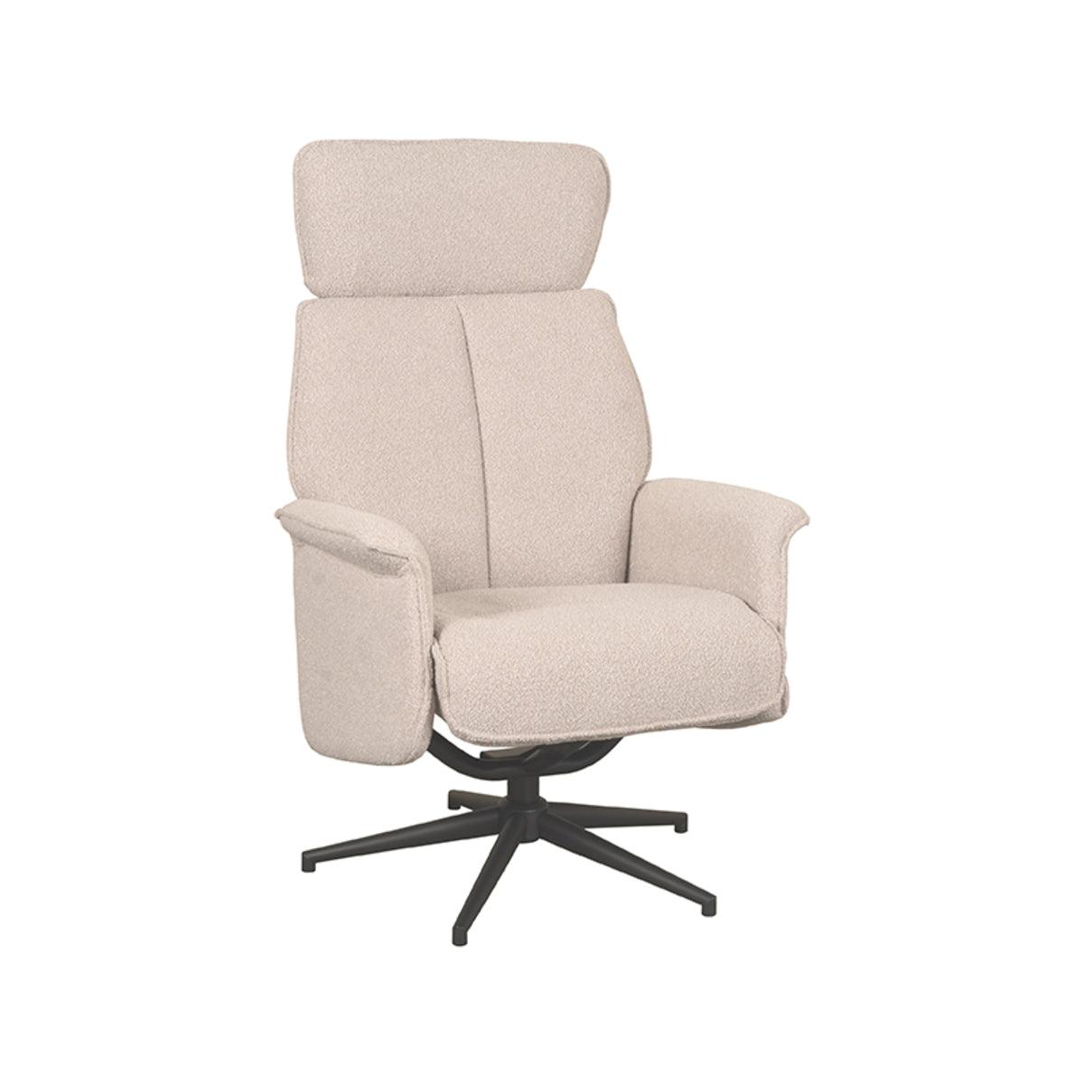 LABEL51 Fauteuil Verdal – Stijlvol & Comfortabel Zitmeubel – Excl. Hocker
