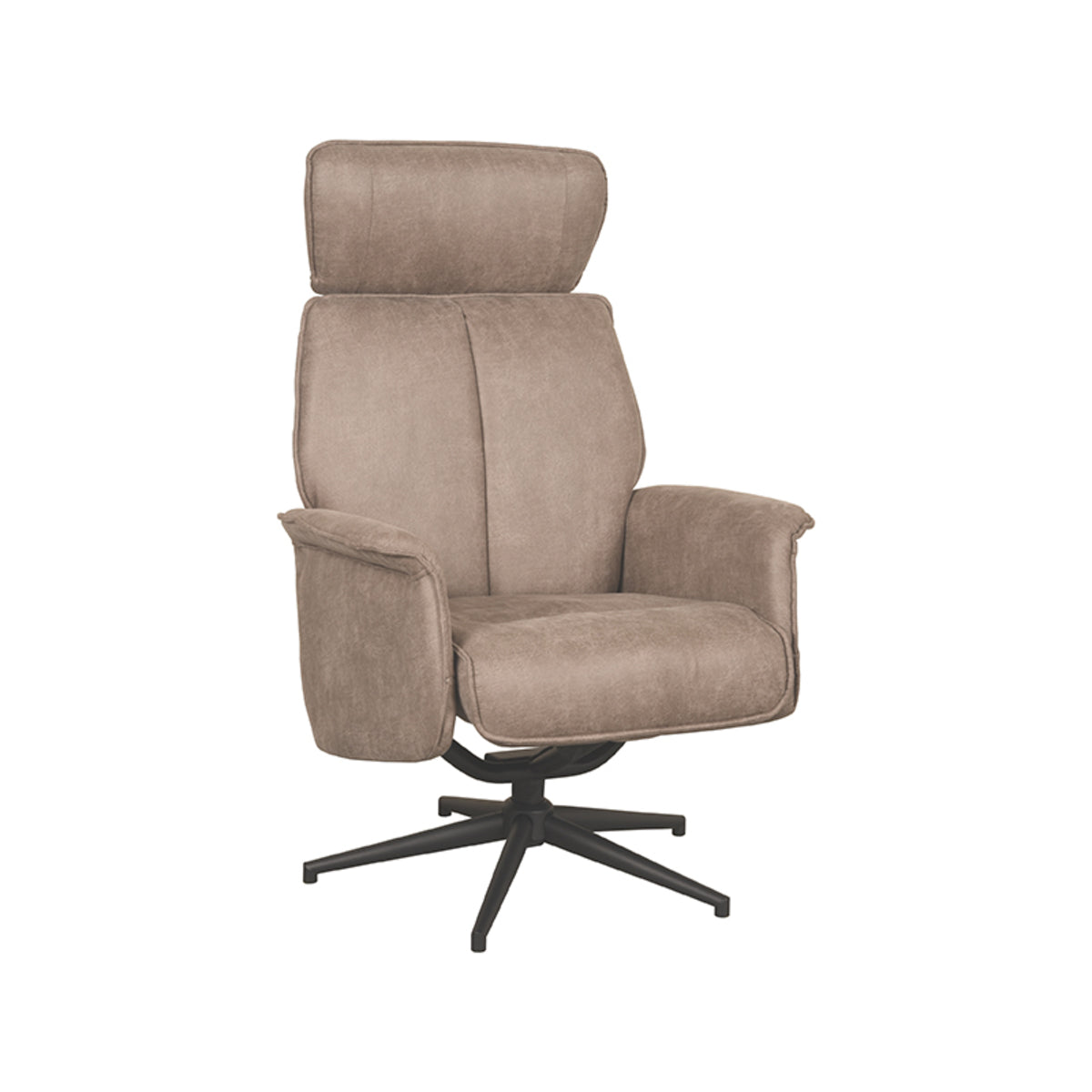 LABEL51 Fauteuil Verdal – Stijlvol & Comfortabel Zitmeubel – Excl. Hocker