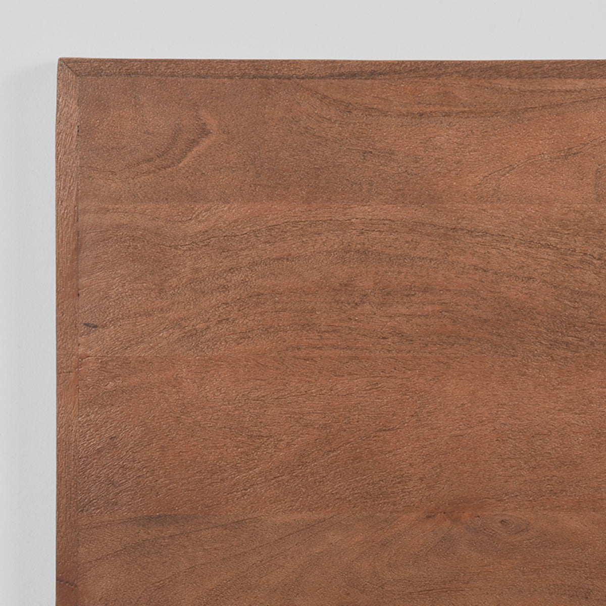 LABEL51 Eetkamertafel Tafelblad Straight Edge – Massief Mangohout – 120 cm
