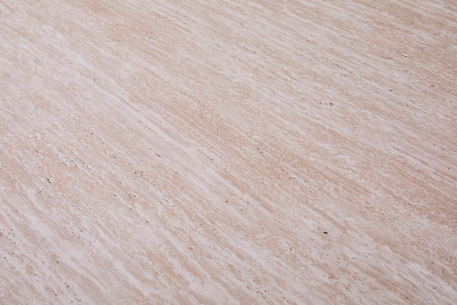 Japandi Ovale Eettafel Travertin Beige