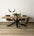 Tower Living Eettafel Soria – Boomstam Acaciahout met Metalen Spinpoot – Verkrijgbaar in Diverse Afmetingen