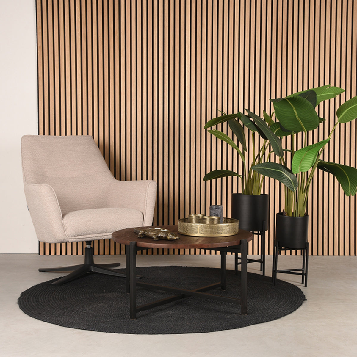 LABEL51 Plantenstandaards - Zwart - Metaal