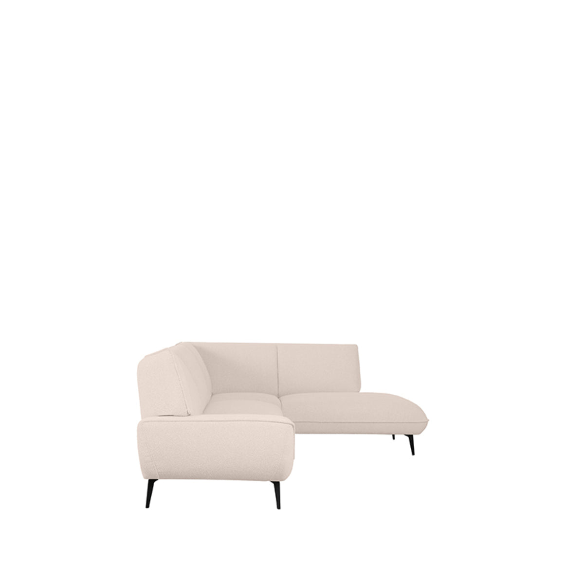 LABEL51 Hoekbank Pesaro - Naturel - Boucle - Rechts