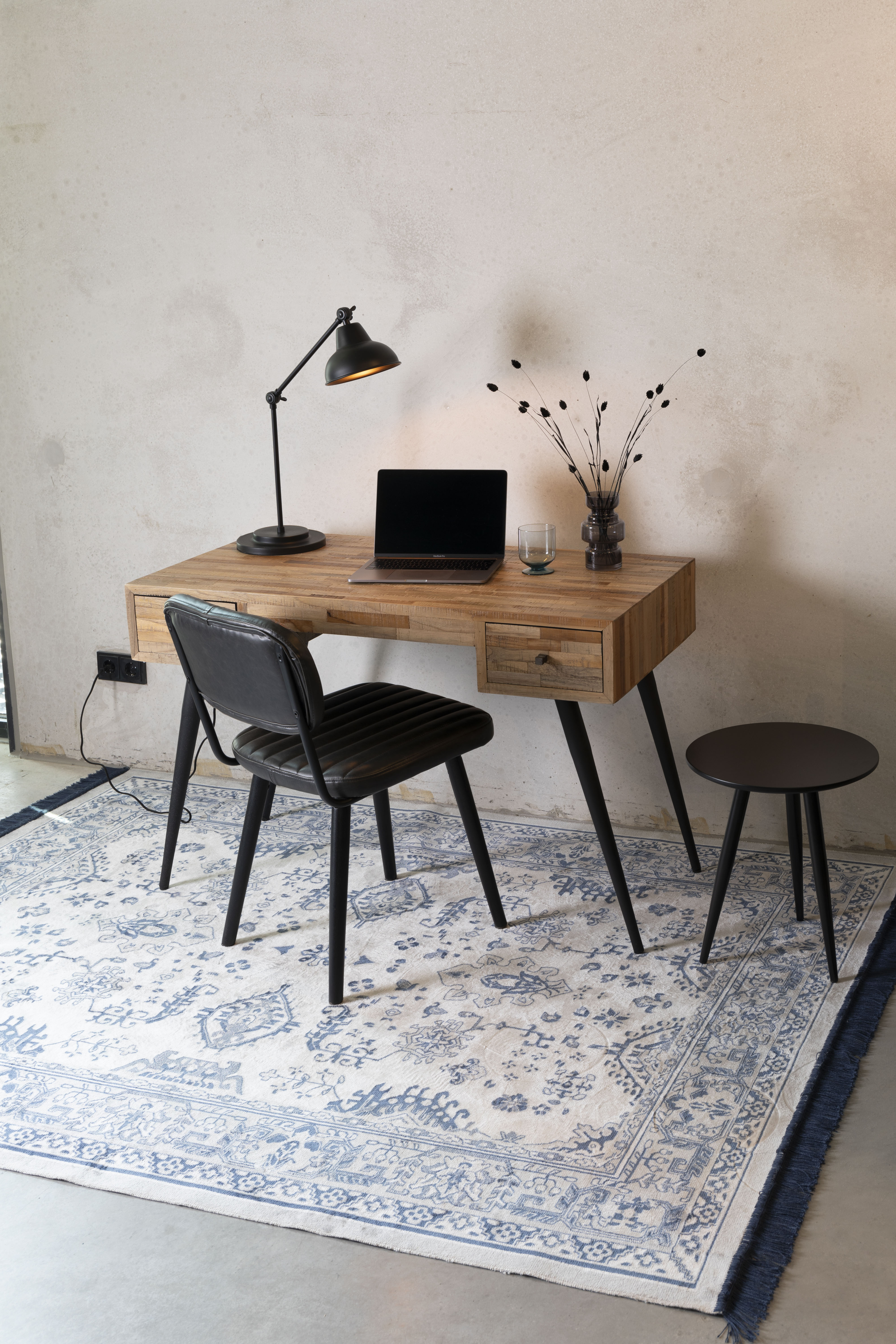 Xavi Tafellamp Zwart