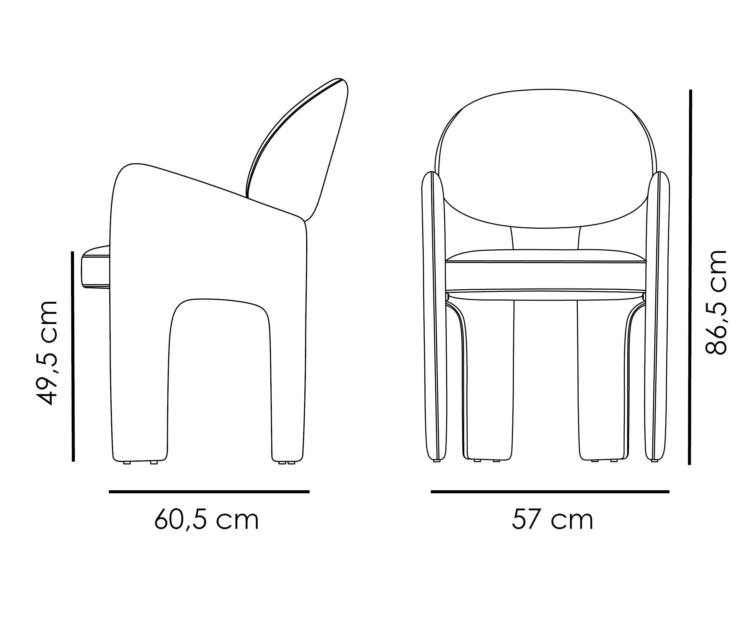 ALO Eetkamerstoel - Japandi en Scandinavisch design