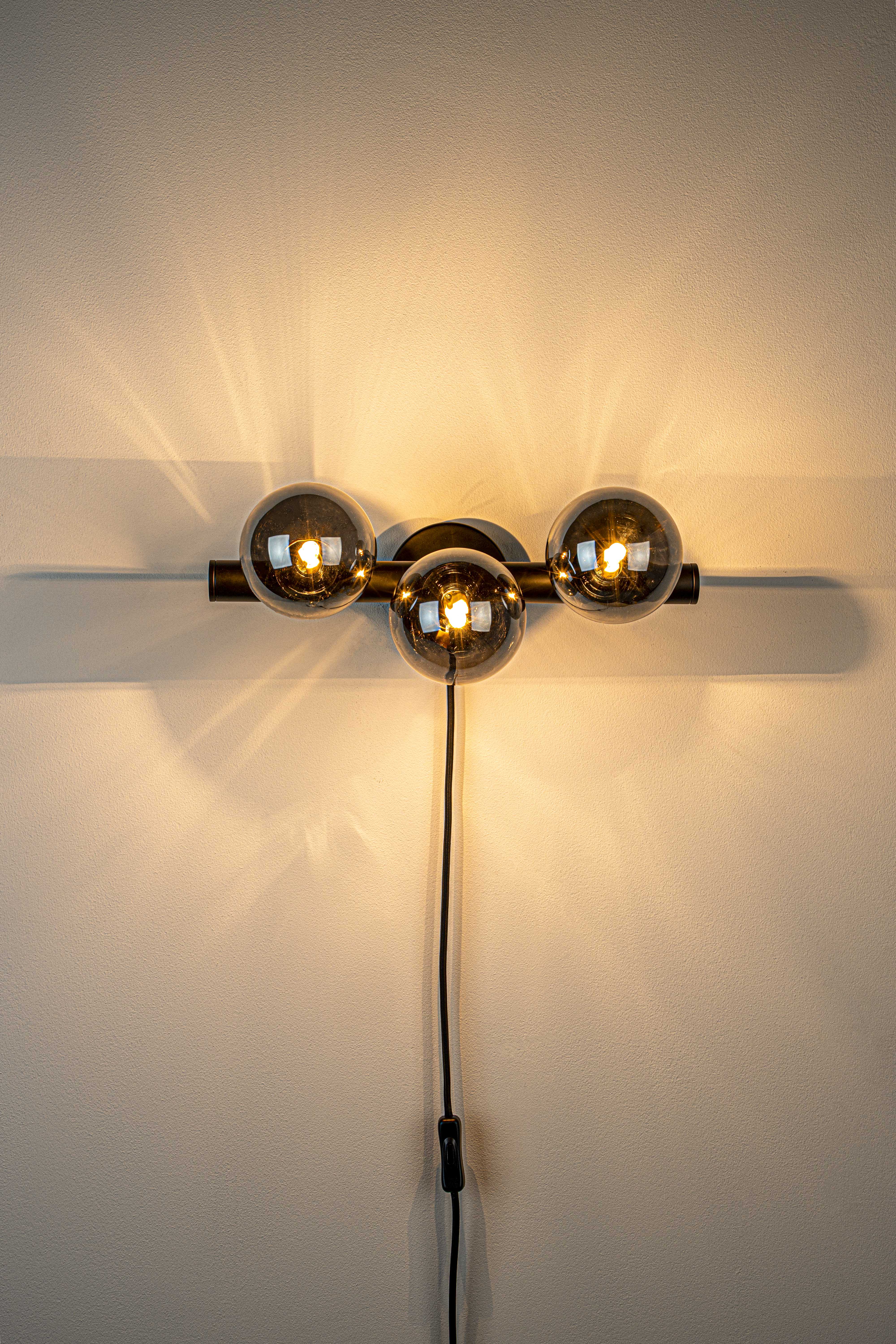 Monica Wandlamp Smoke