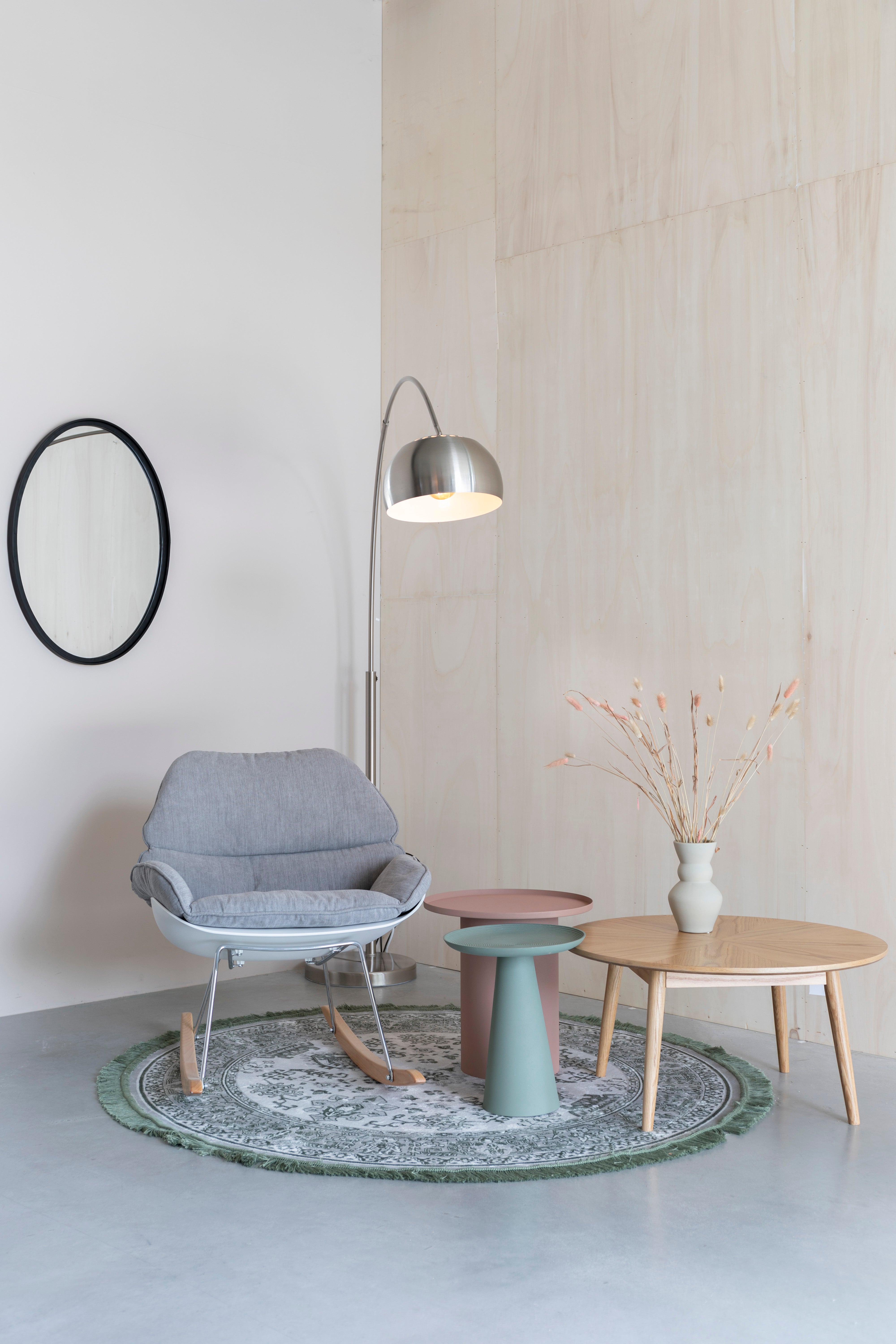 Side Table Ringar Large Rose Pink