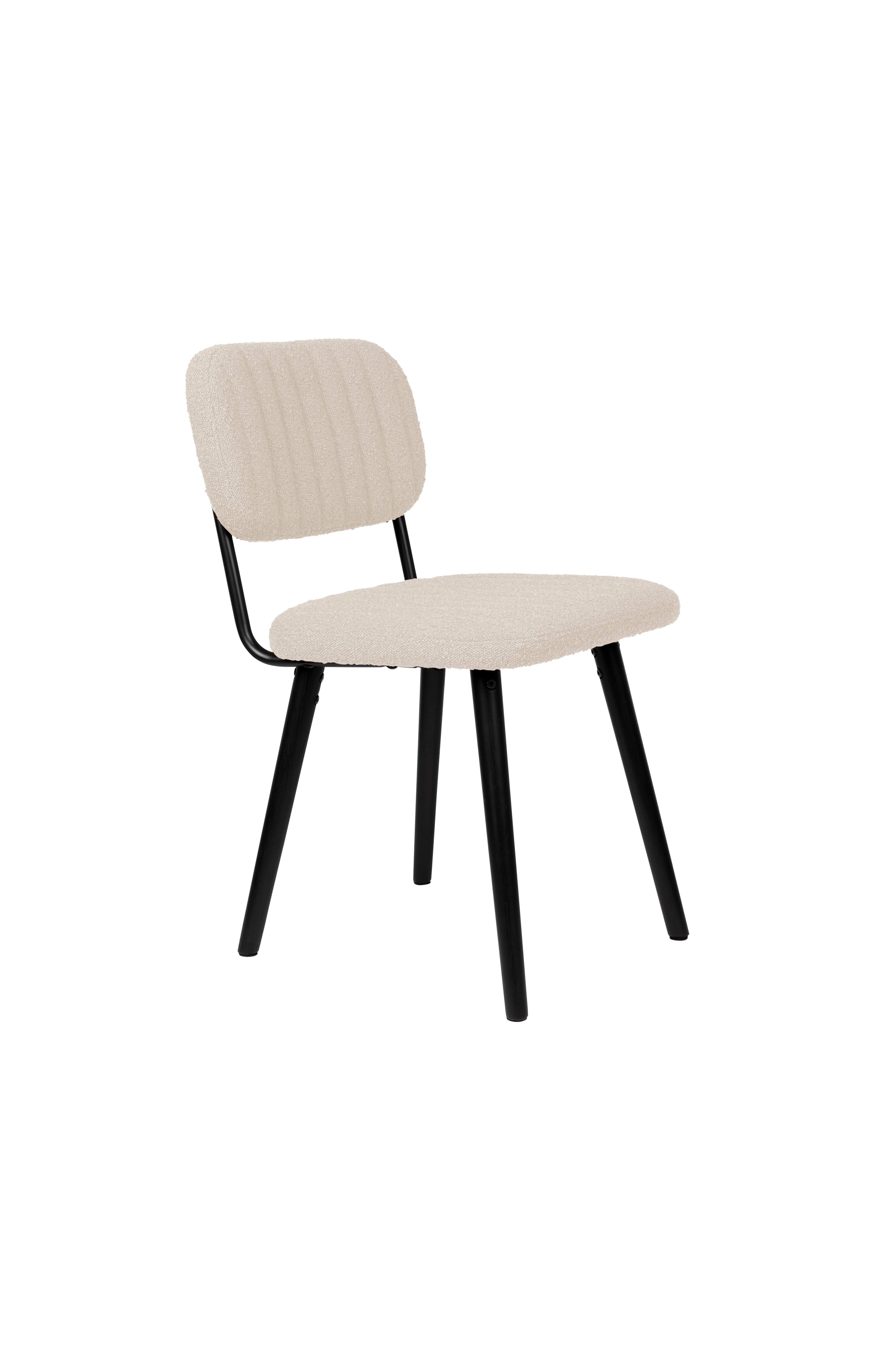 Stoel Jake Off White Bouclé