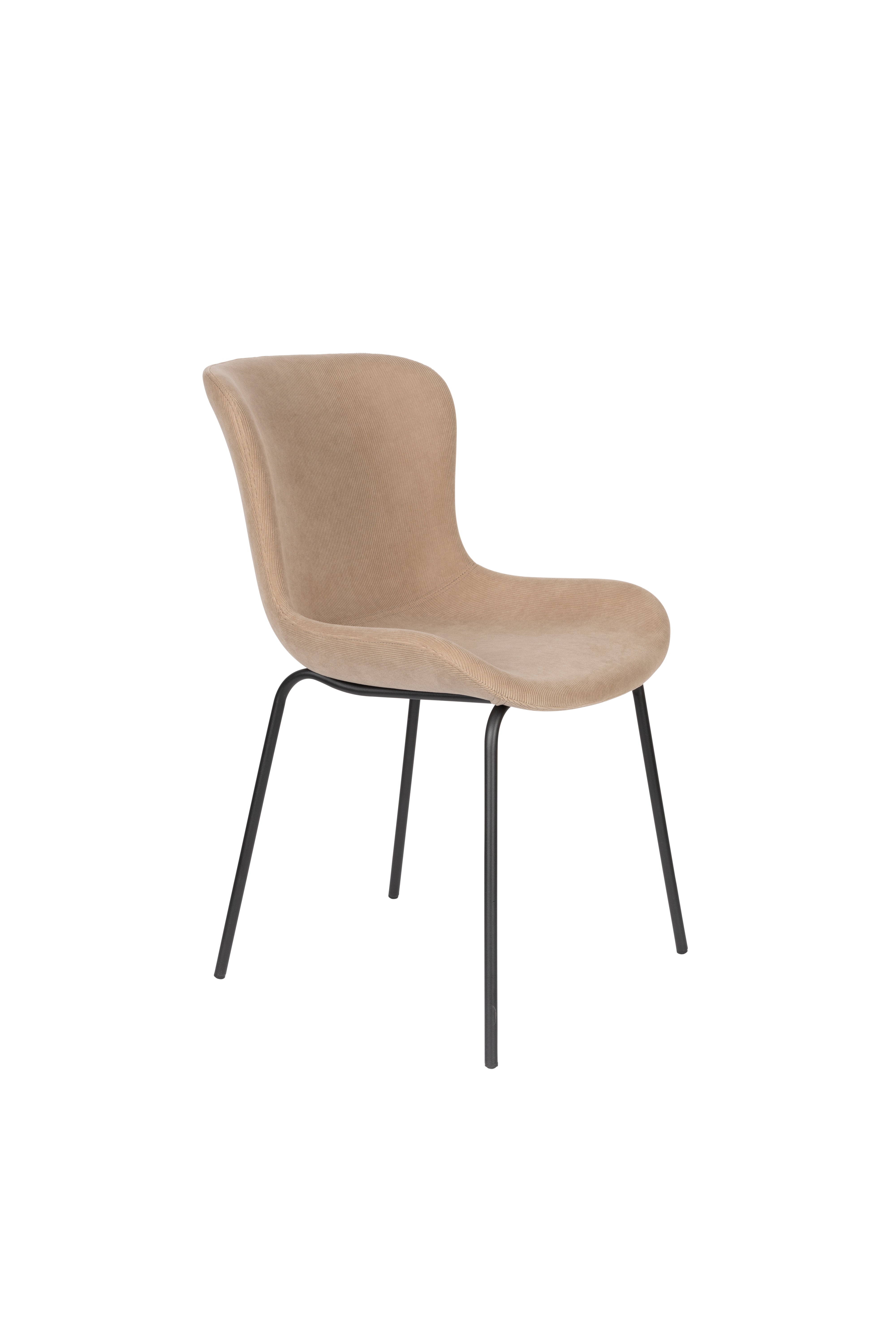 Sivhølm Stoel Junzo Rib – Zacht ribfluweel & ultiem zitcomfort