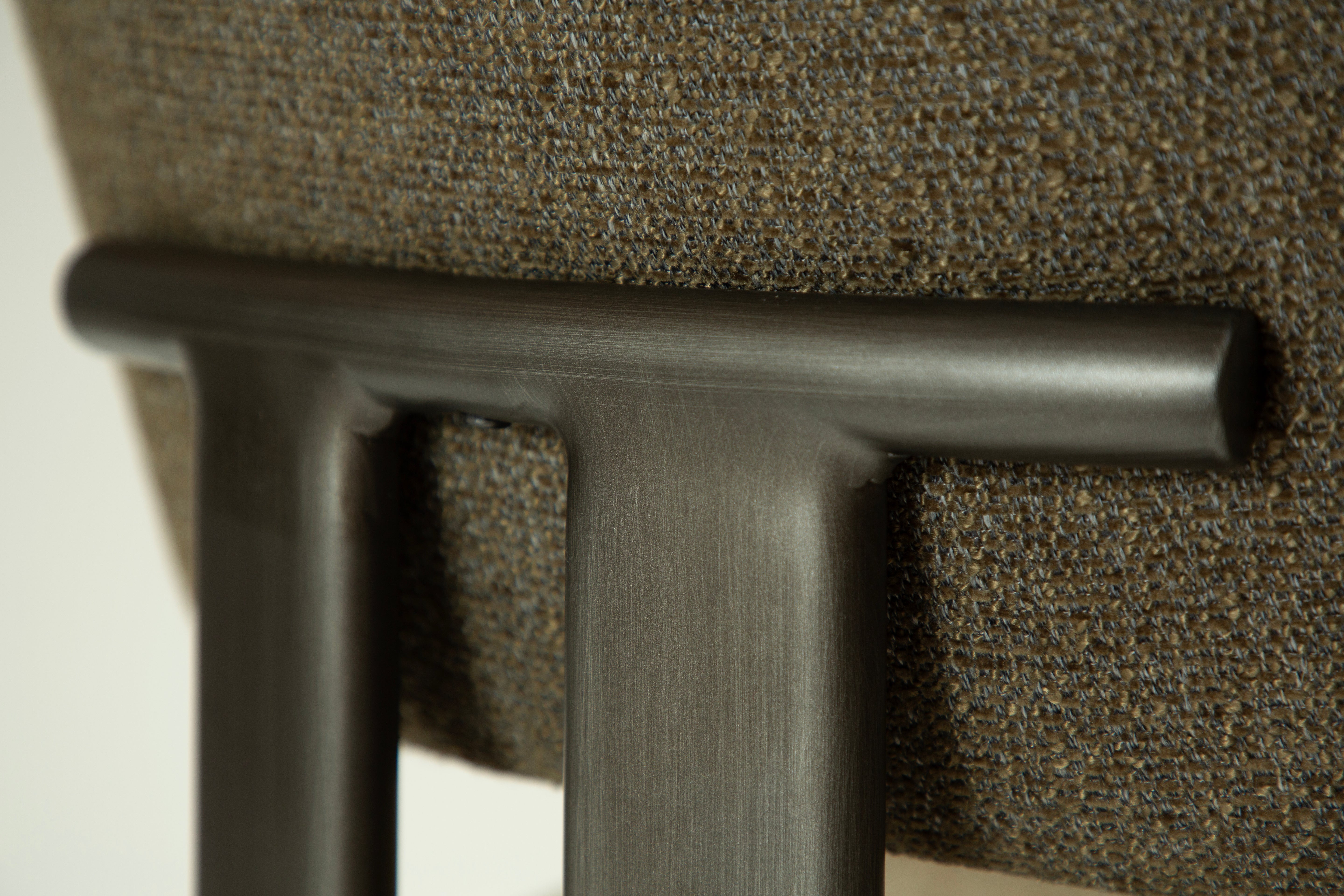 DUCA Eetkamerstoel - Japandi en Scandinavisch Design - met Armleuning