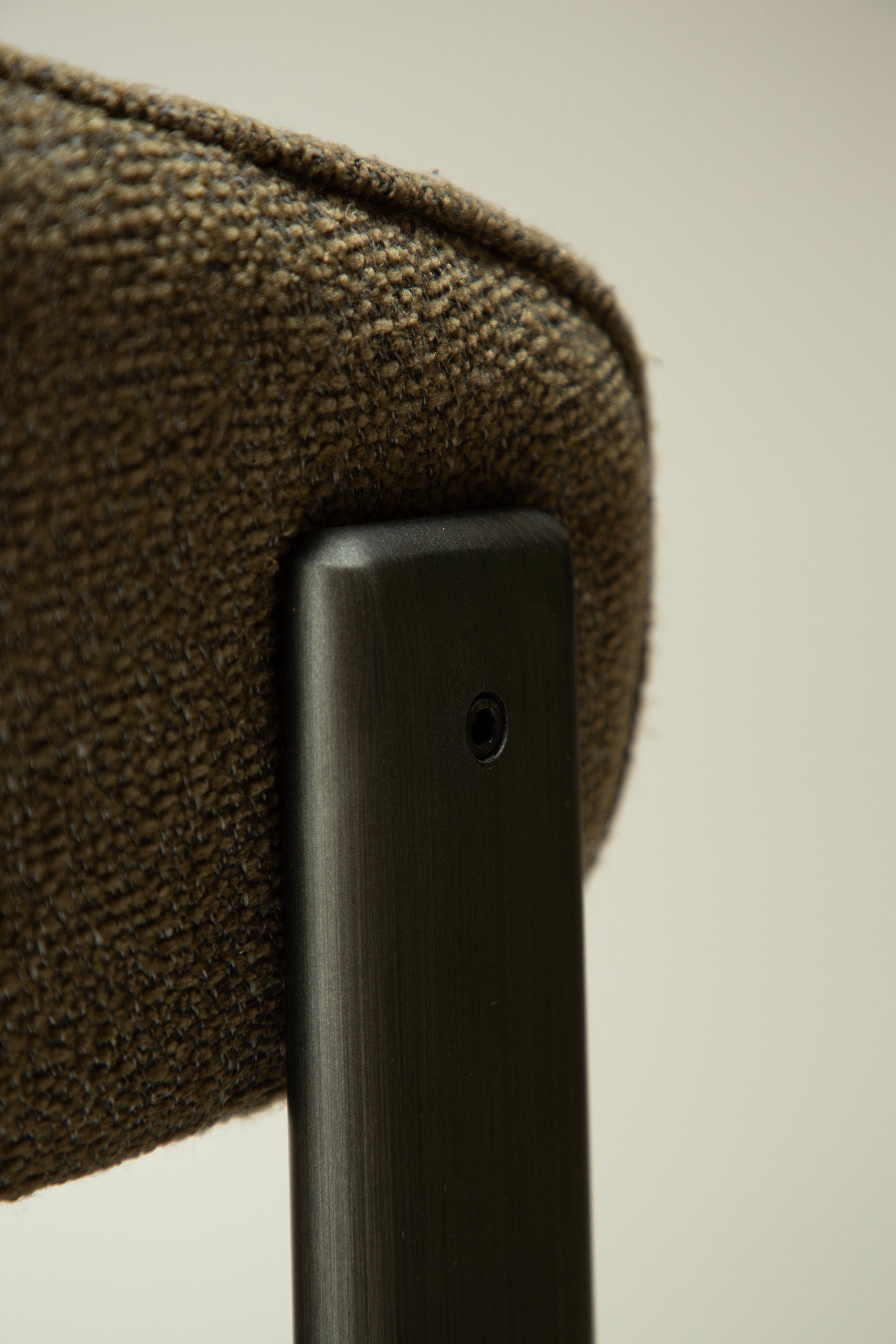 DUCA Eetkamerstoel - Japandi en Scandinavisch Design - met Armleuning