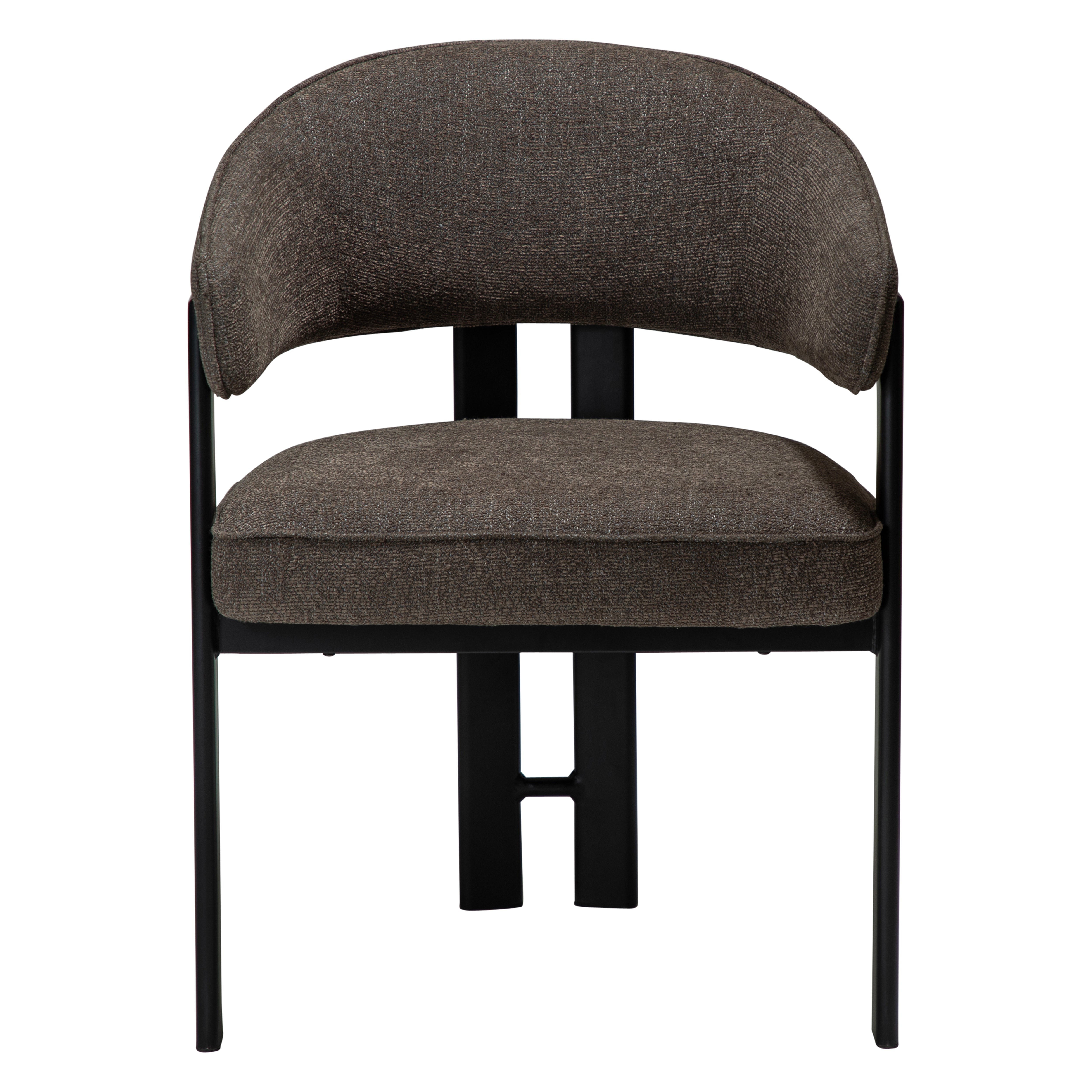 DUCA Eetkamerstoel - Japandi en Scandinavisch Design - met Armleuning