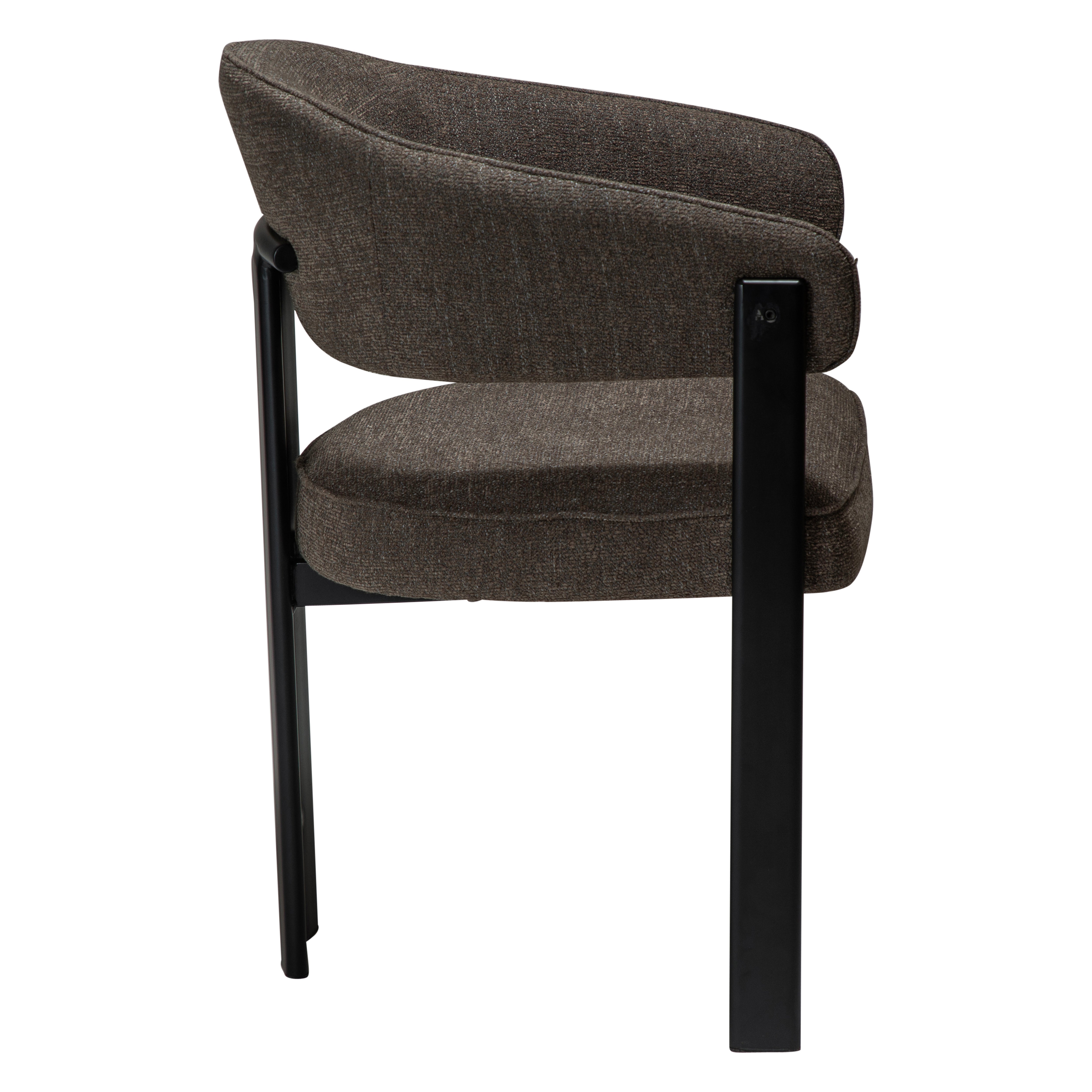 DUCA Eetkamerstoel - Japandi en Scandinavisch Design - met Armleuning