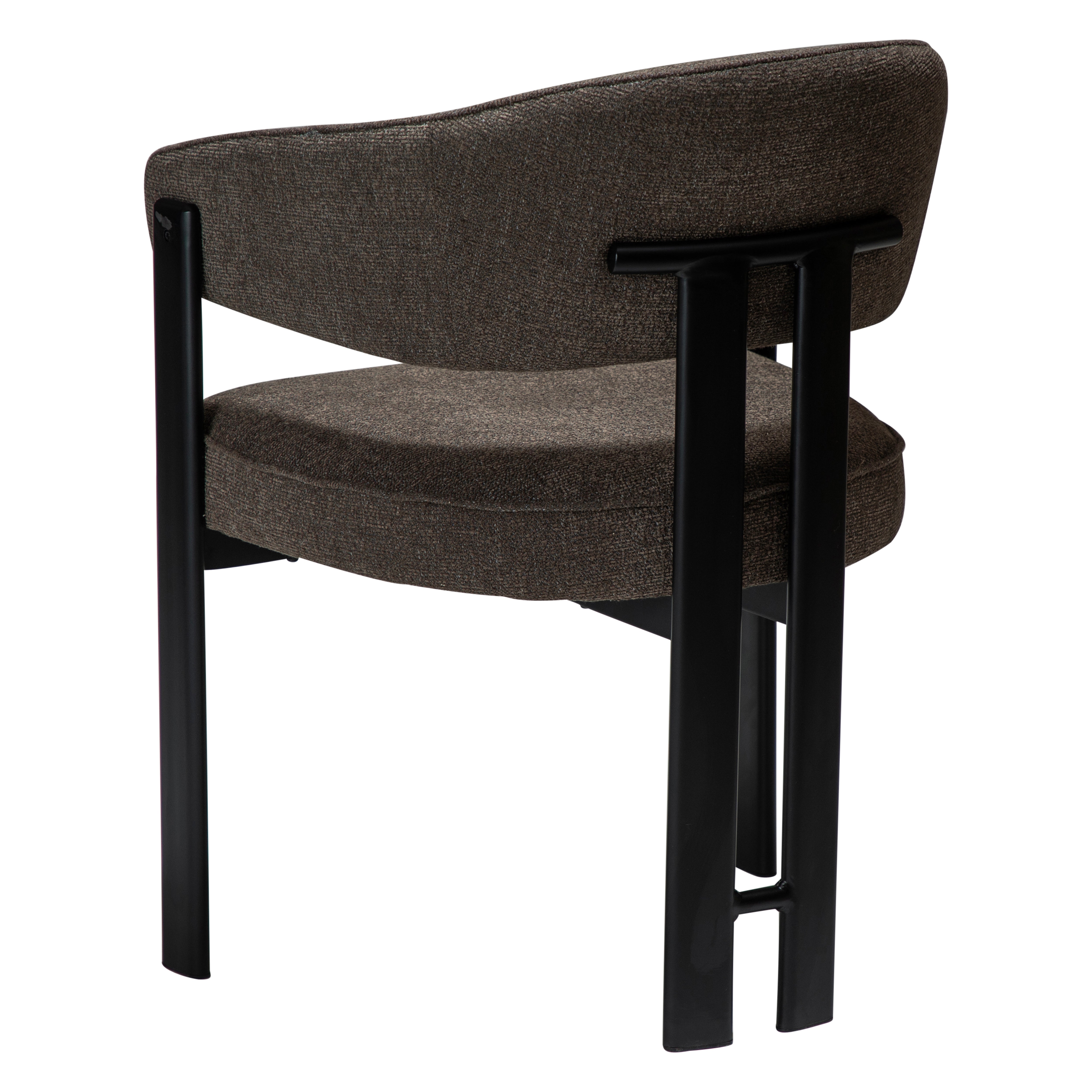 DUCA Eetkamerstoel - Japandi en Scandinavisch Design - met Armleuning