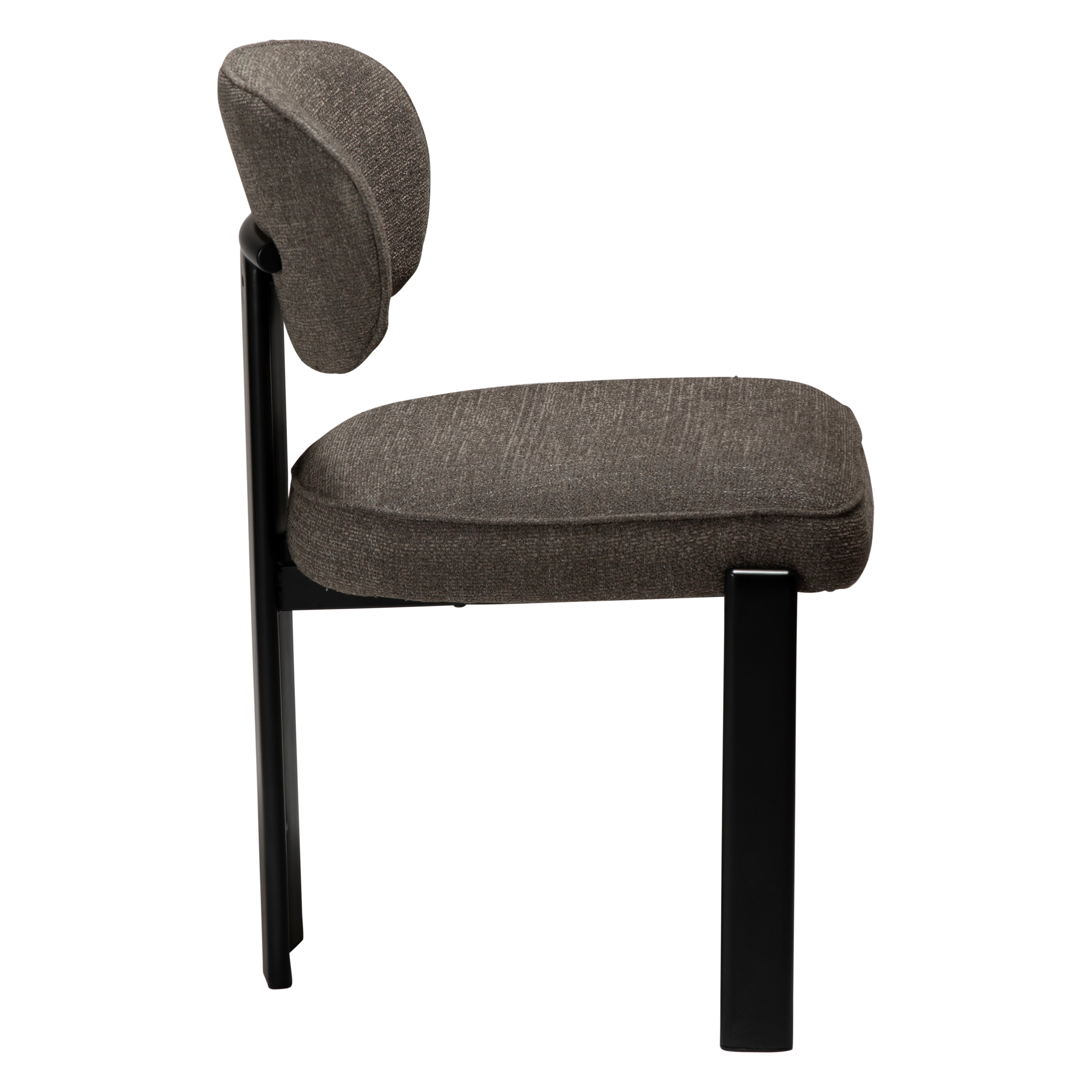 DUCA Eetkamerstoel - Japandi en Scandinavisch Design - Zonder Armleuning