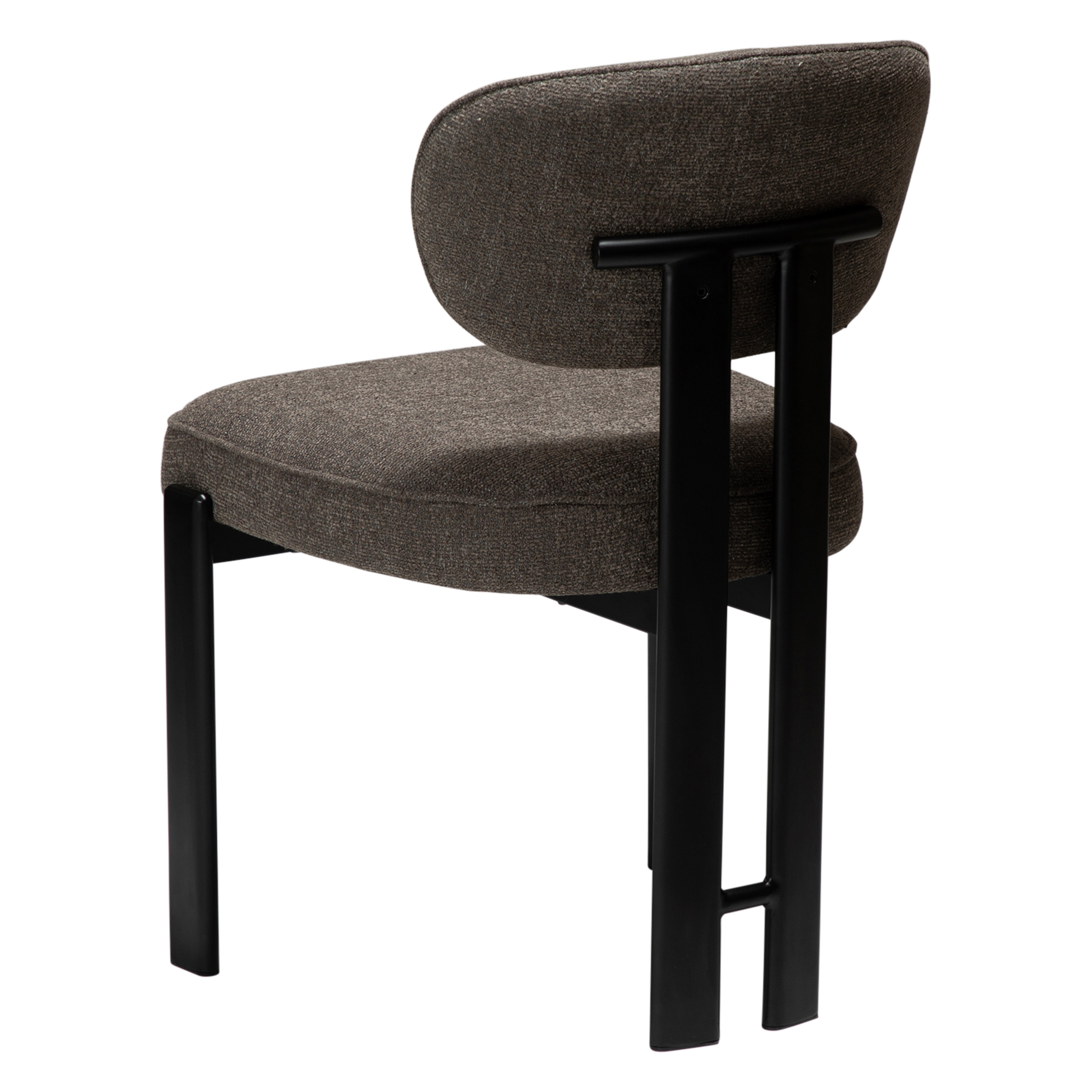 DUCA Eetkamerstoel - Japandi en Scandinavisch Design - Zonder Armleuning