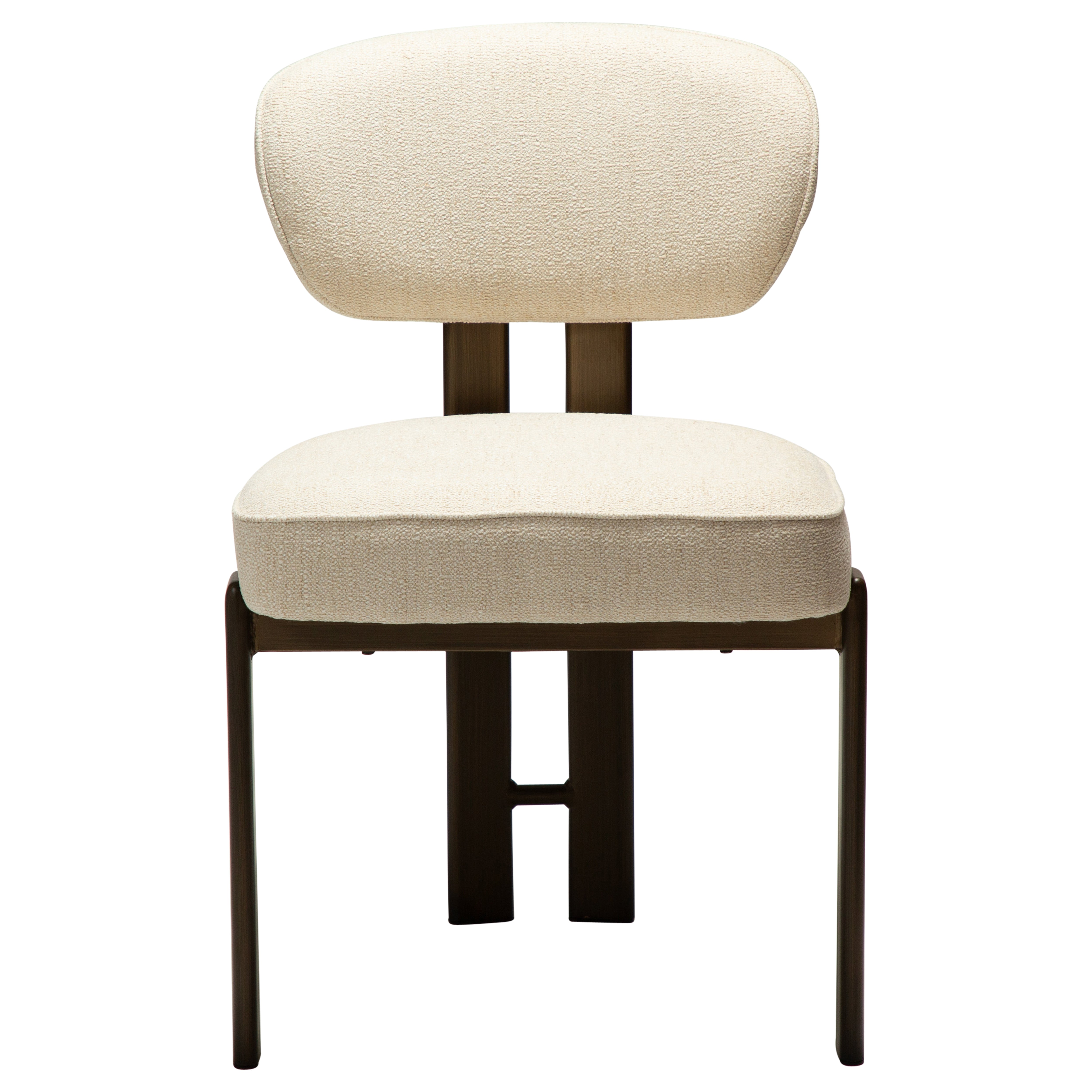 DUCA Eetkamerstoel - Japandi en Scandinavisch Design - Zonder Armleuning