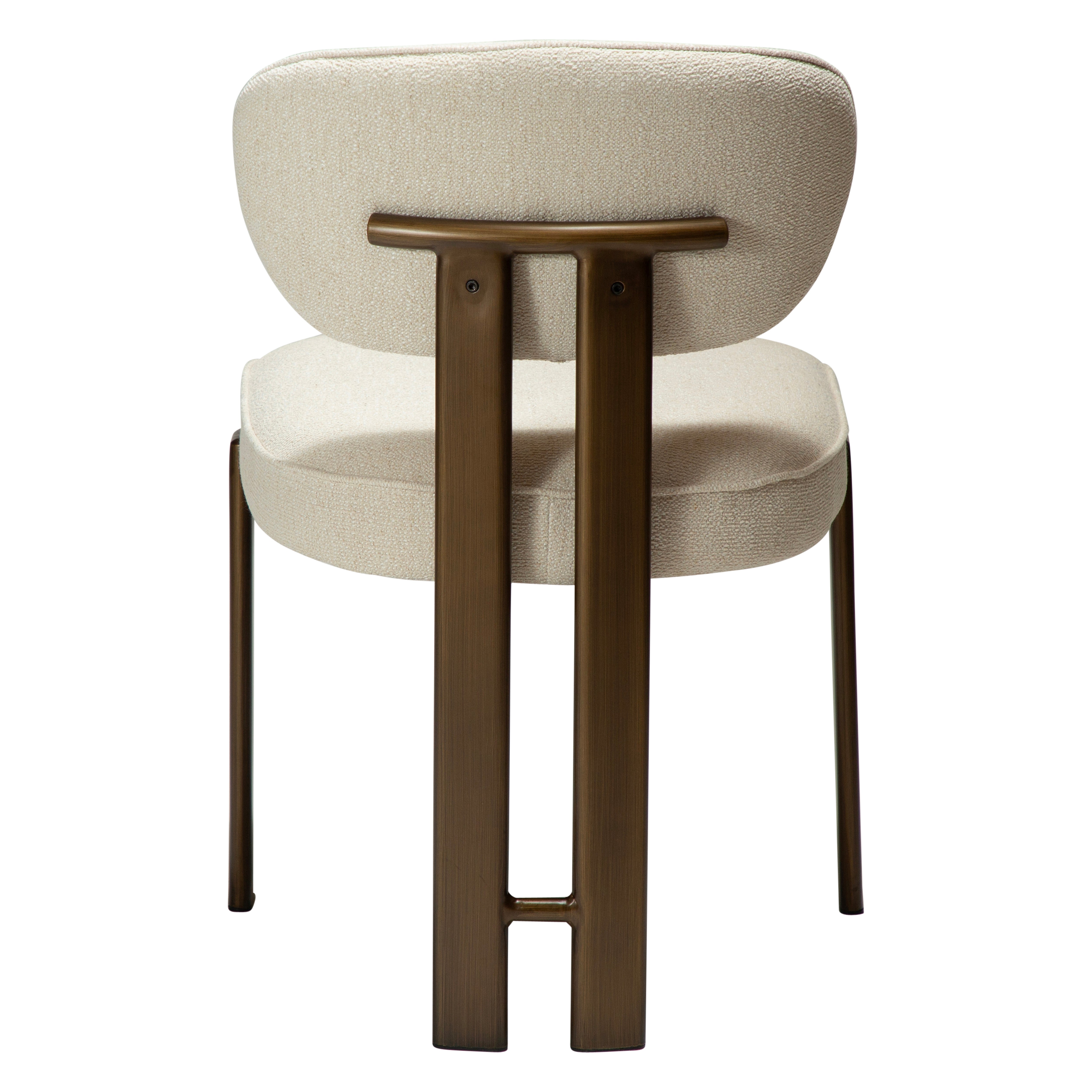 DUCA Eetkamerstoel - Japandi en Scandinavisch Design - Zonder Armleuning