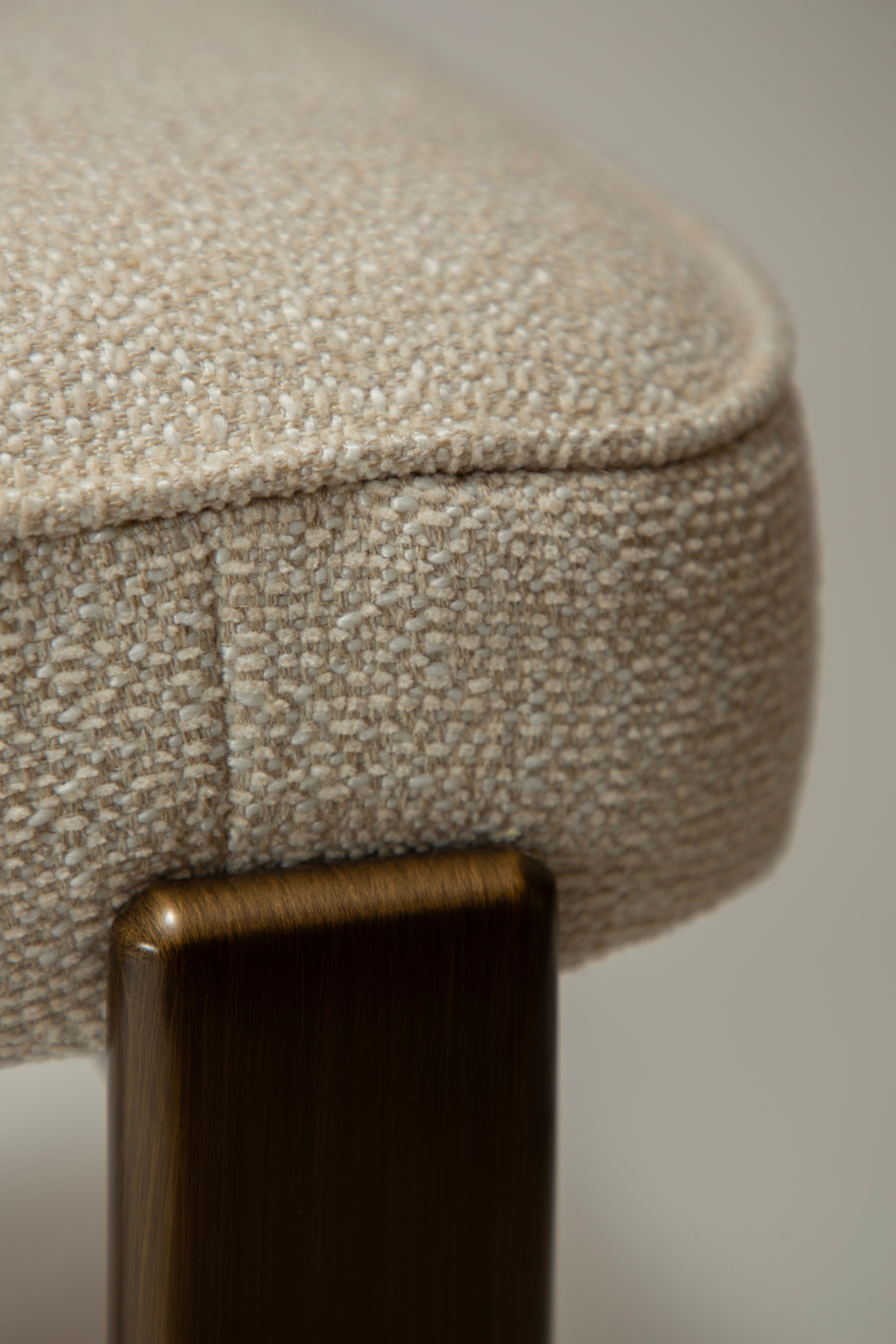 DUCA Eetkamerstoel - Japandi en Scandinavisch Design - Zonder Armleuning