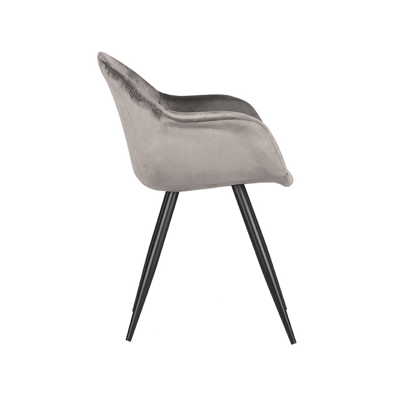 LABEL51 Eetkamerstoel Forli – Velvet Bekleding – Modern & Chic