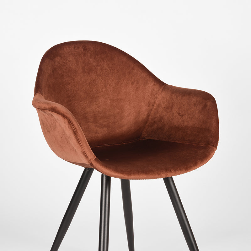 LABEL51 Eetkamerstoel Forli – Velvet Bekleding – Modern & Chic