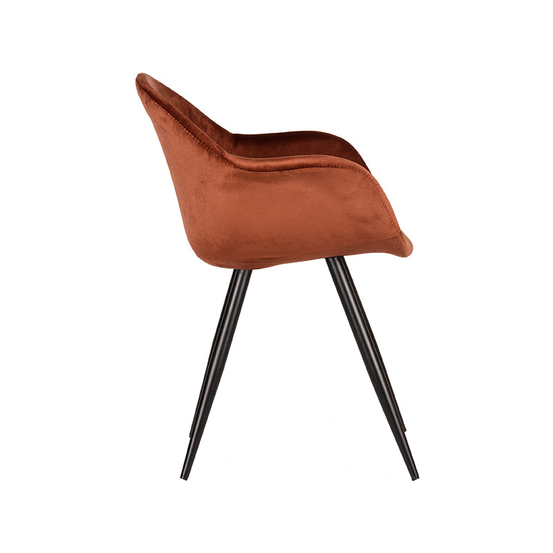 LABEL51 Eetkamerstoel Forli – Velvet Bekleding – Modern & Chic