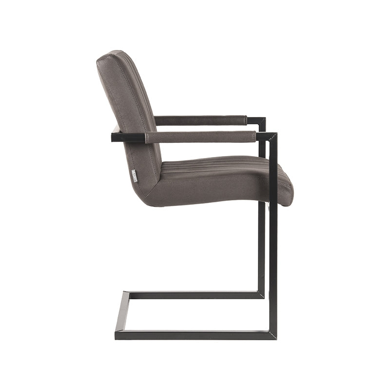 LABEL51 Eetkamerstoel Milo – Comfortabele Microfiber Bekleding